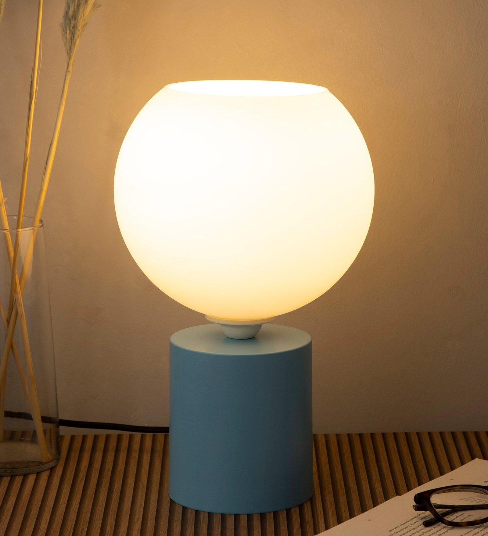 Bixa Blue Table Lamp - Ouch Cart 