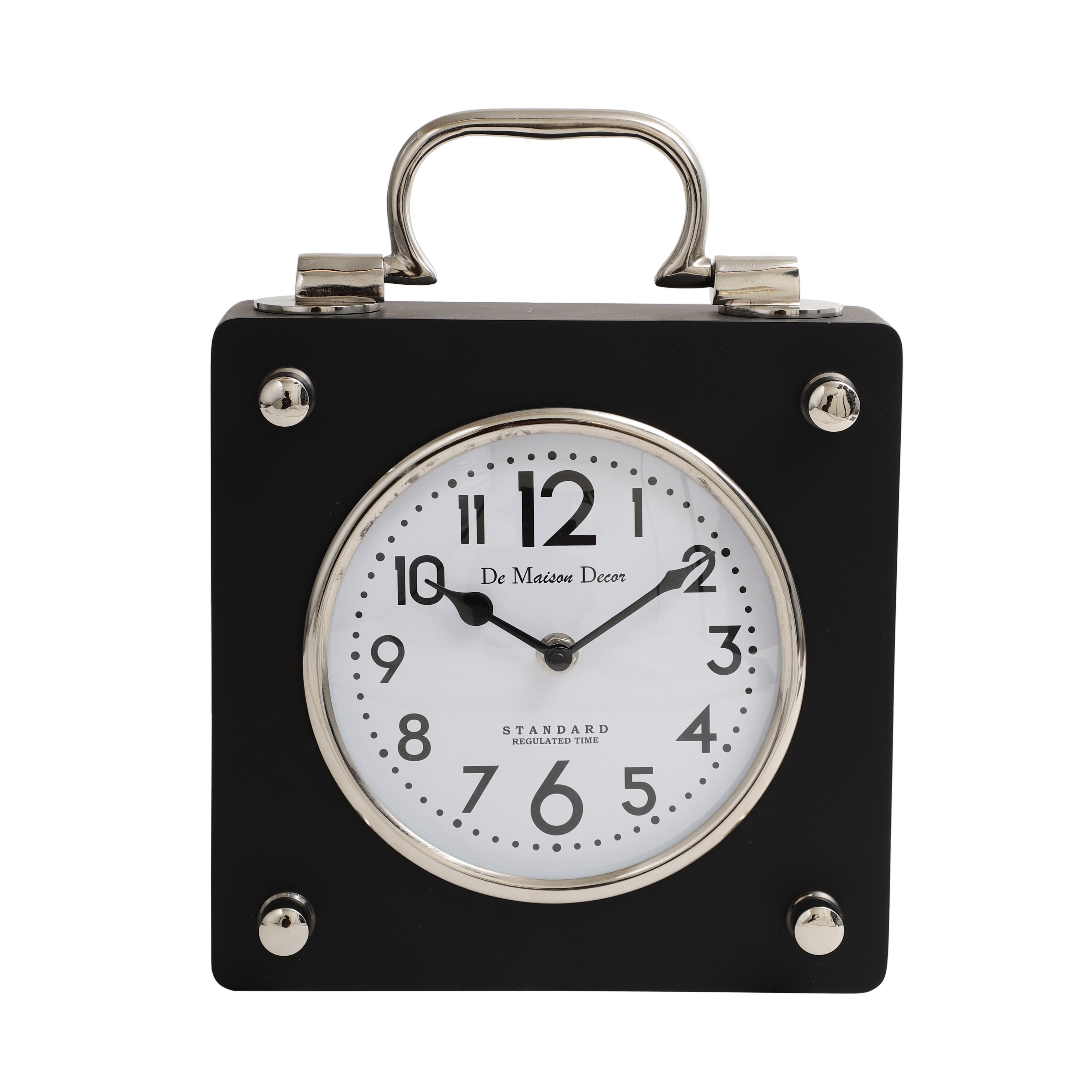 CubeKeeper clock Silver