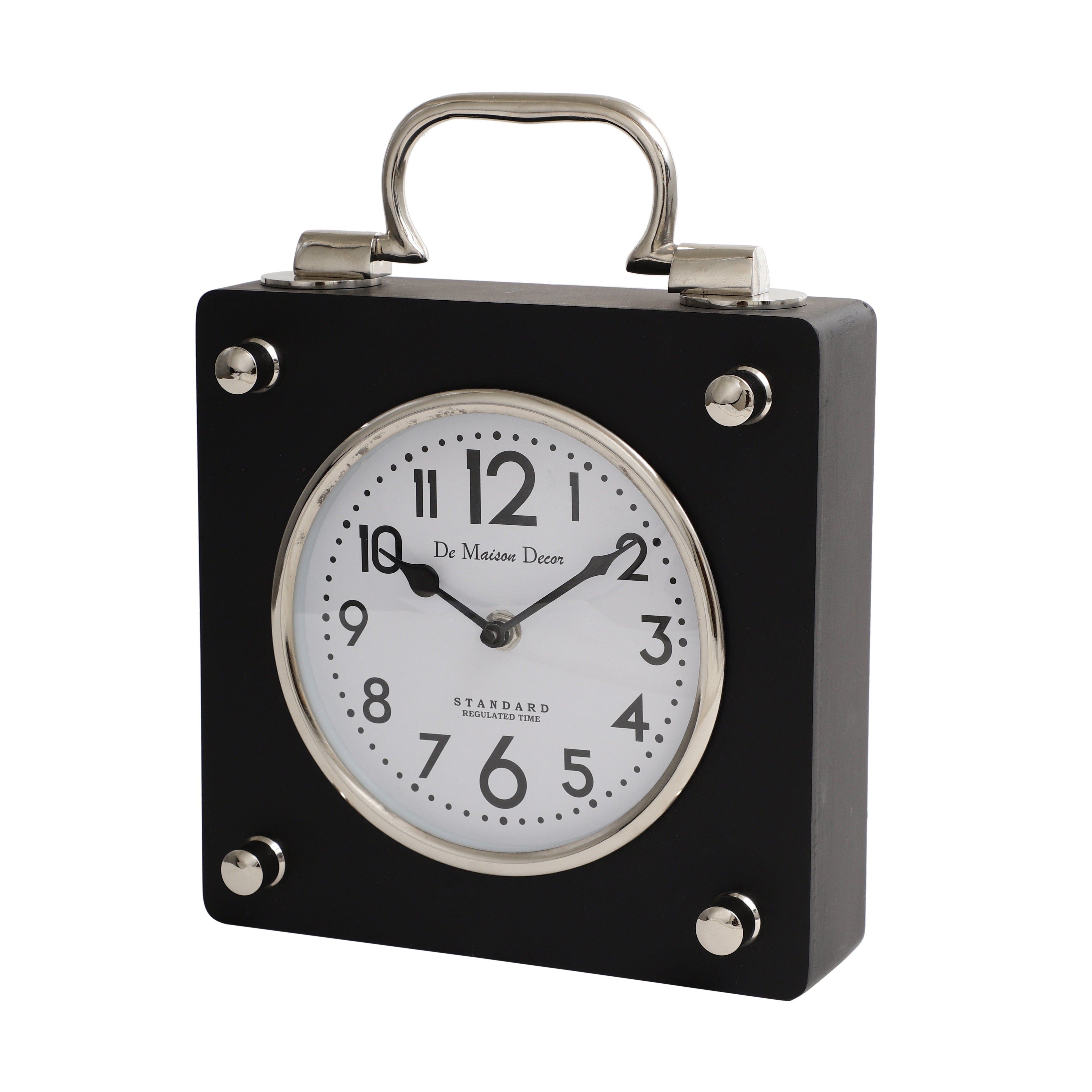 CubeKeeper clock Silver