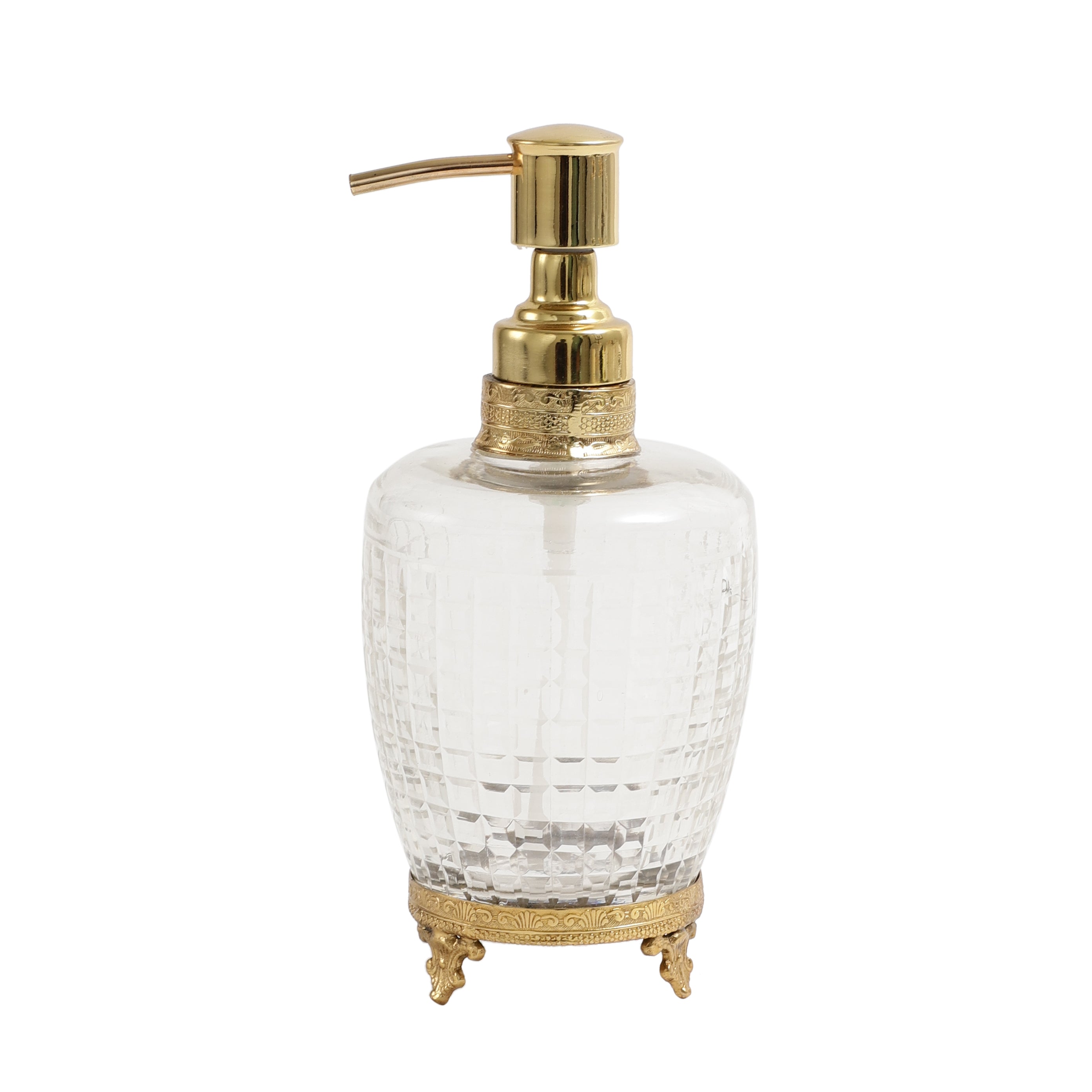 Alteza crystal Cut dispenser in gold