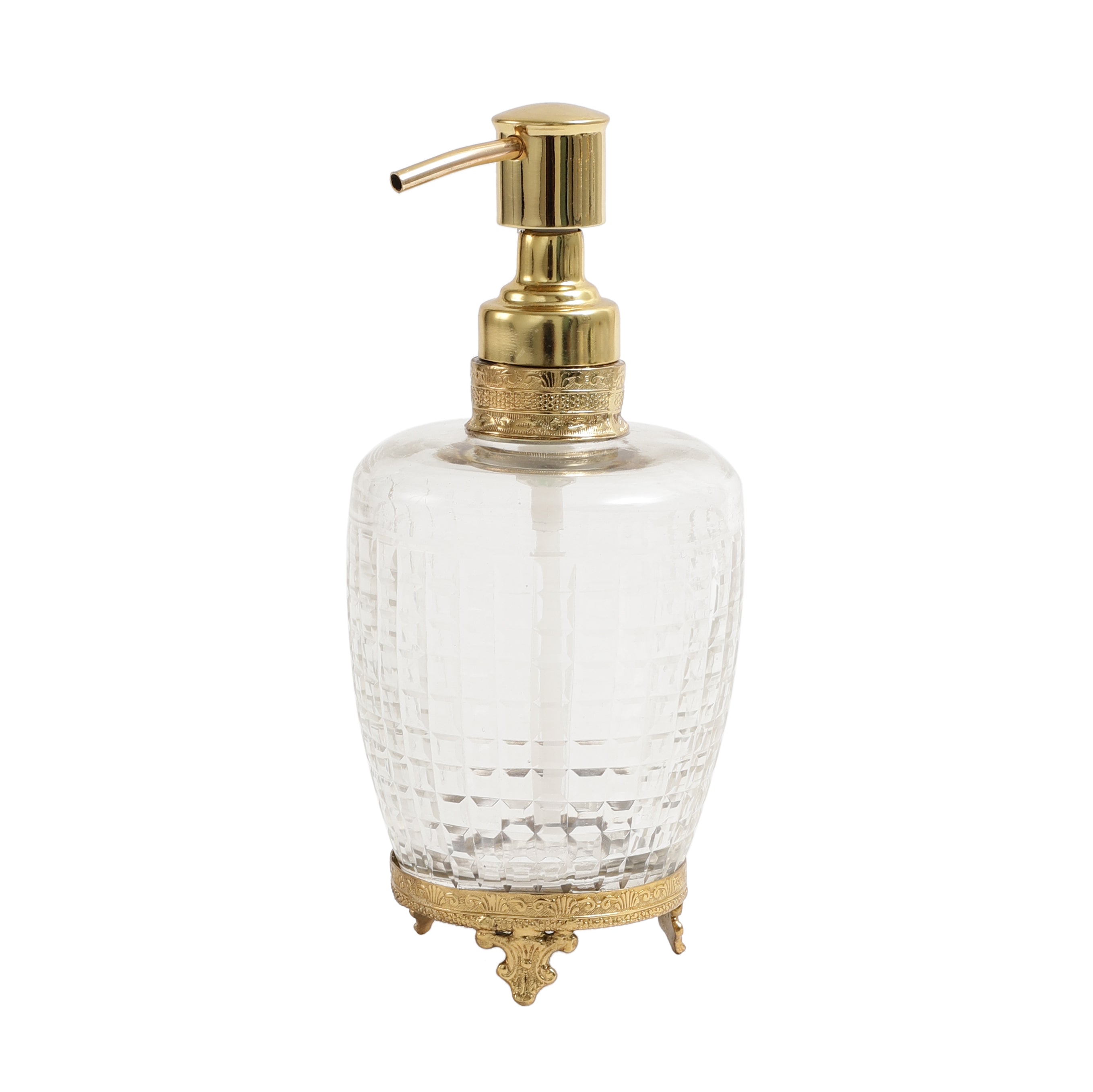 Alteza crystal Cut dispenser in gold