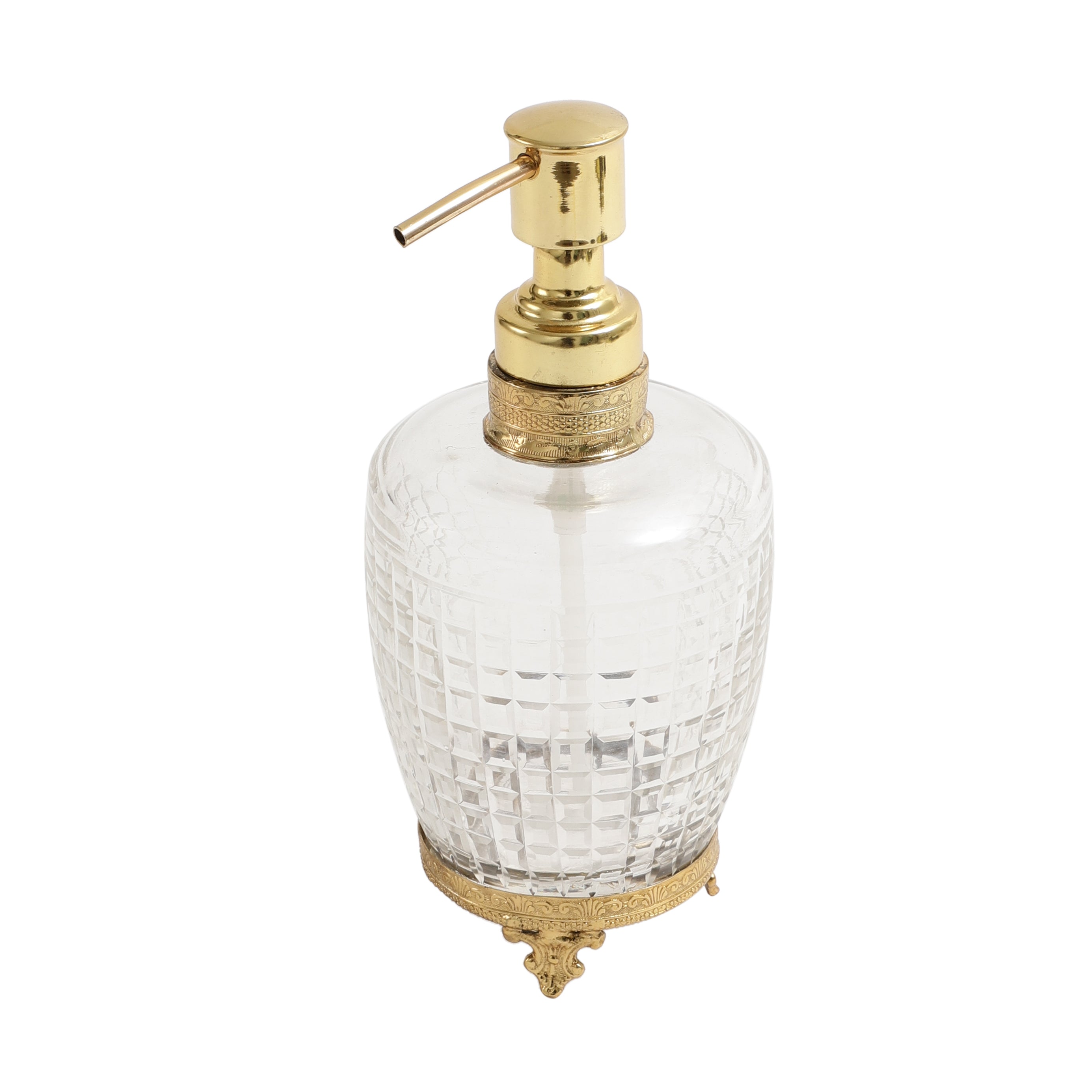 Alteza crystal Cut dispenser in gold