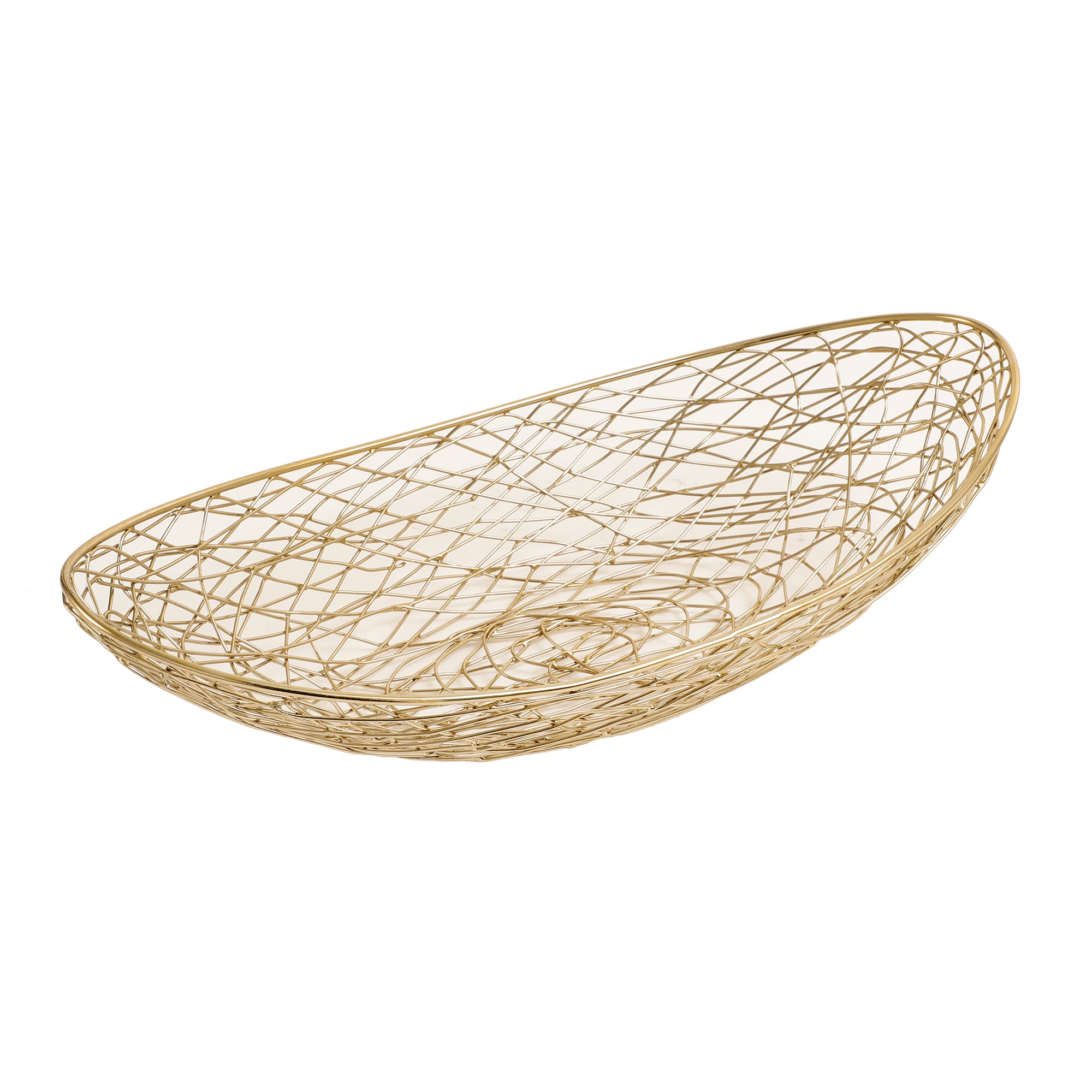 Vivian Basket in gold