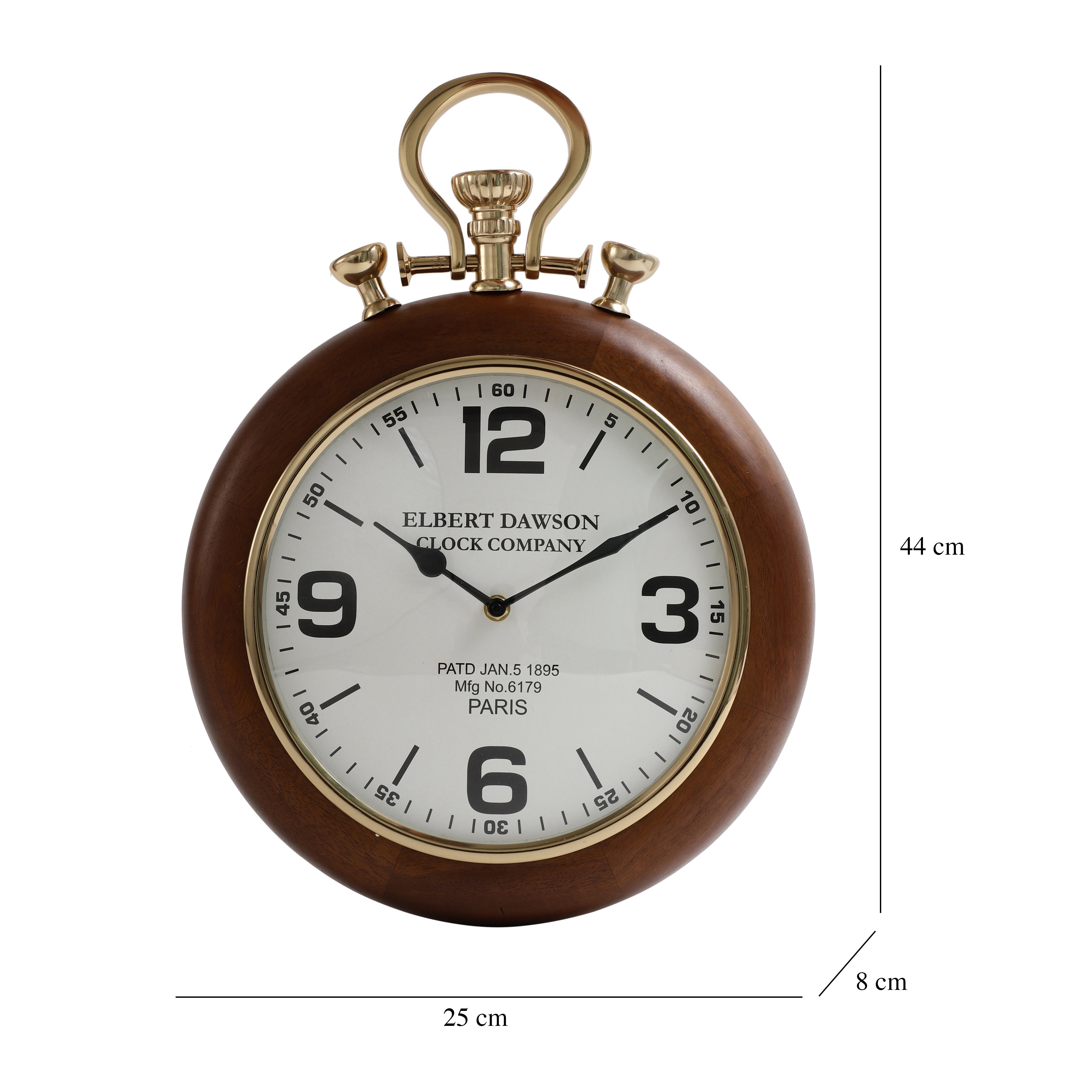Sullivan's Wood Wall Clock - OUCHCART