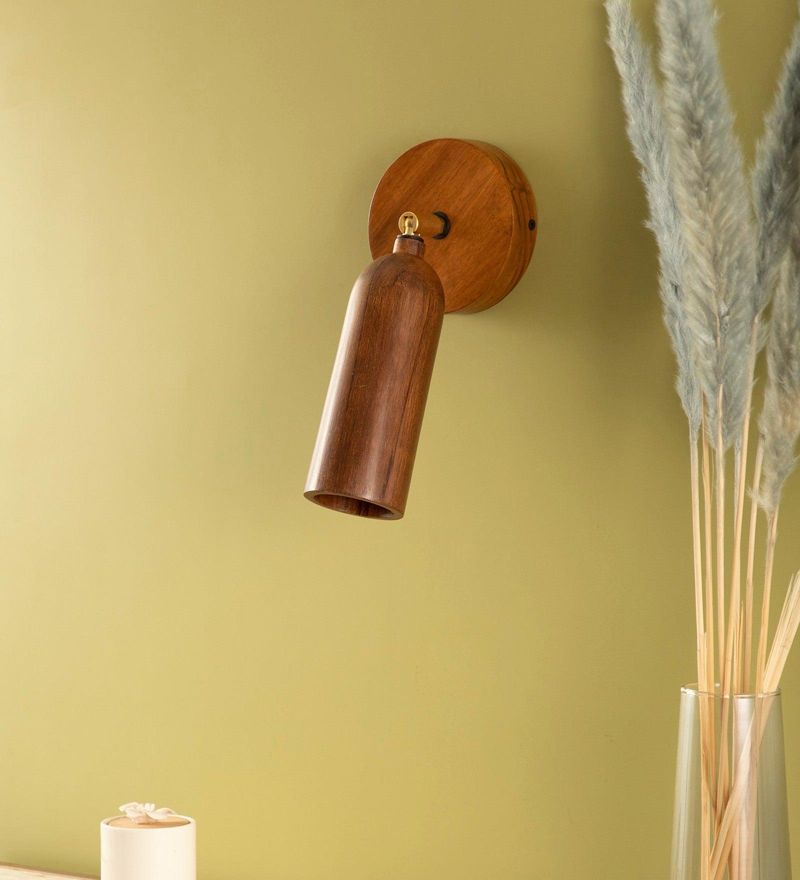 Bedside Wooden Wall Sconce - Ouch Cart 