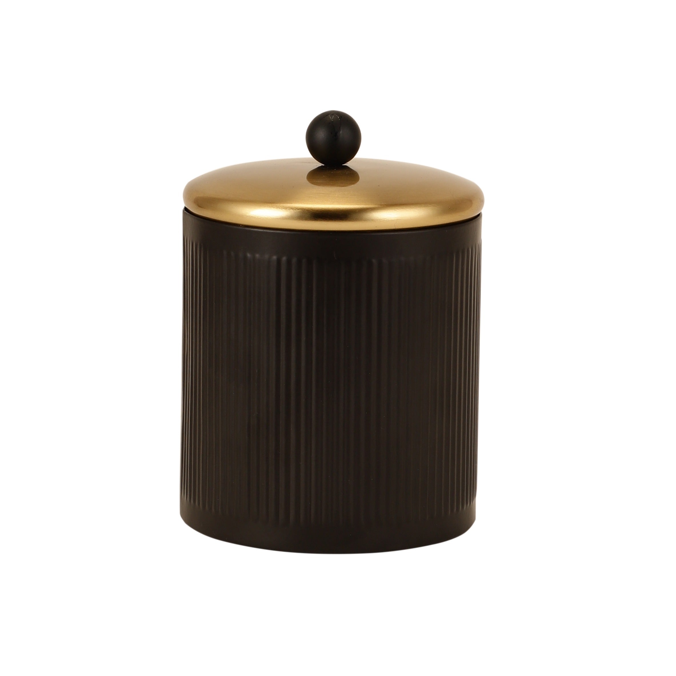 Luxora cylindrical box in Black