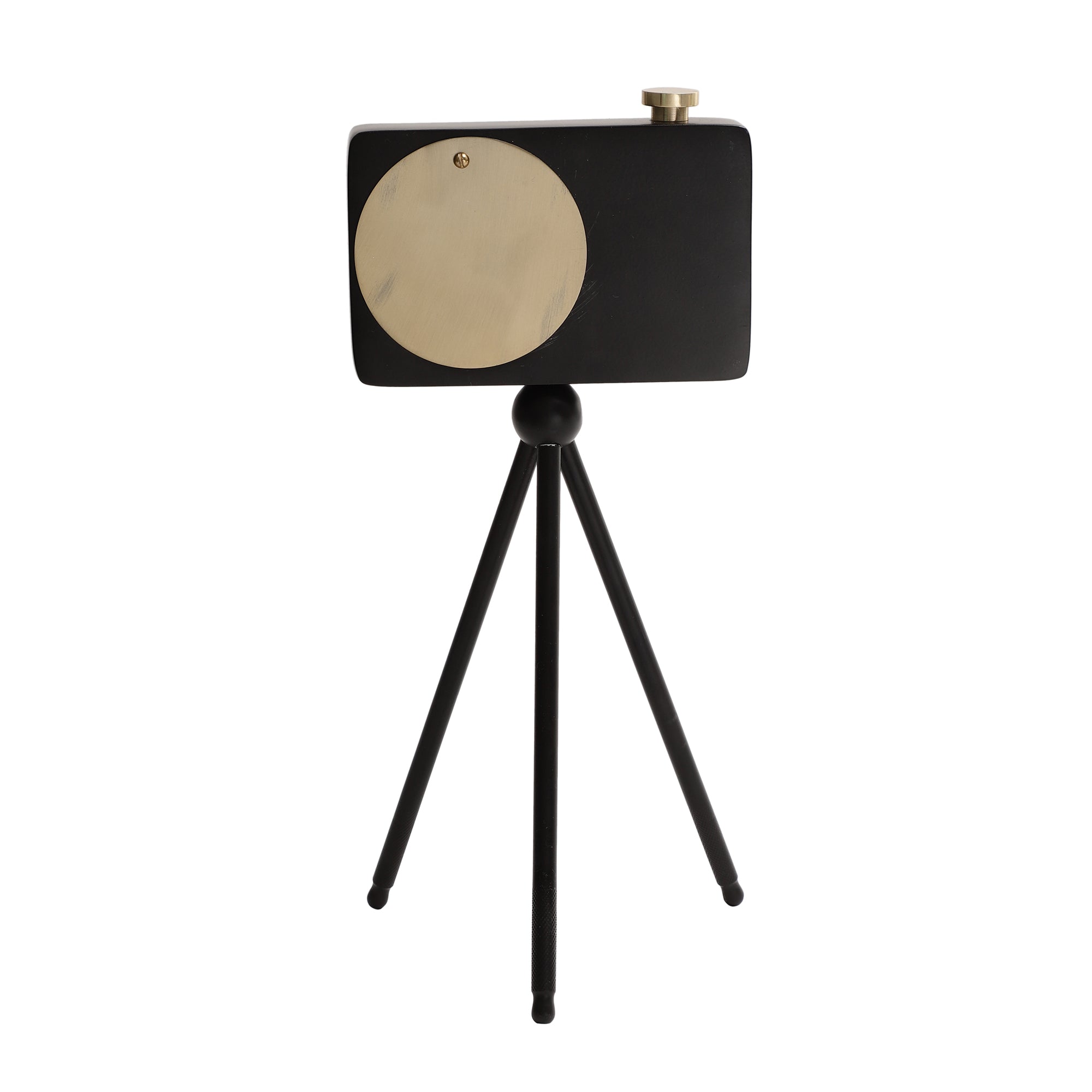 Cameratic Clock in Black