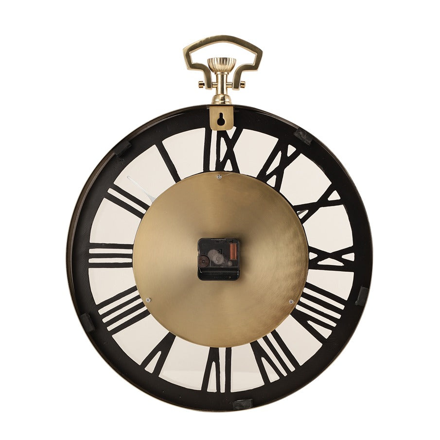 Vigil Wall Clock in Gold  - OUCHCART