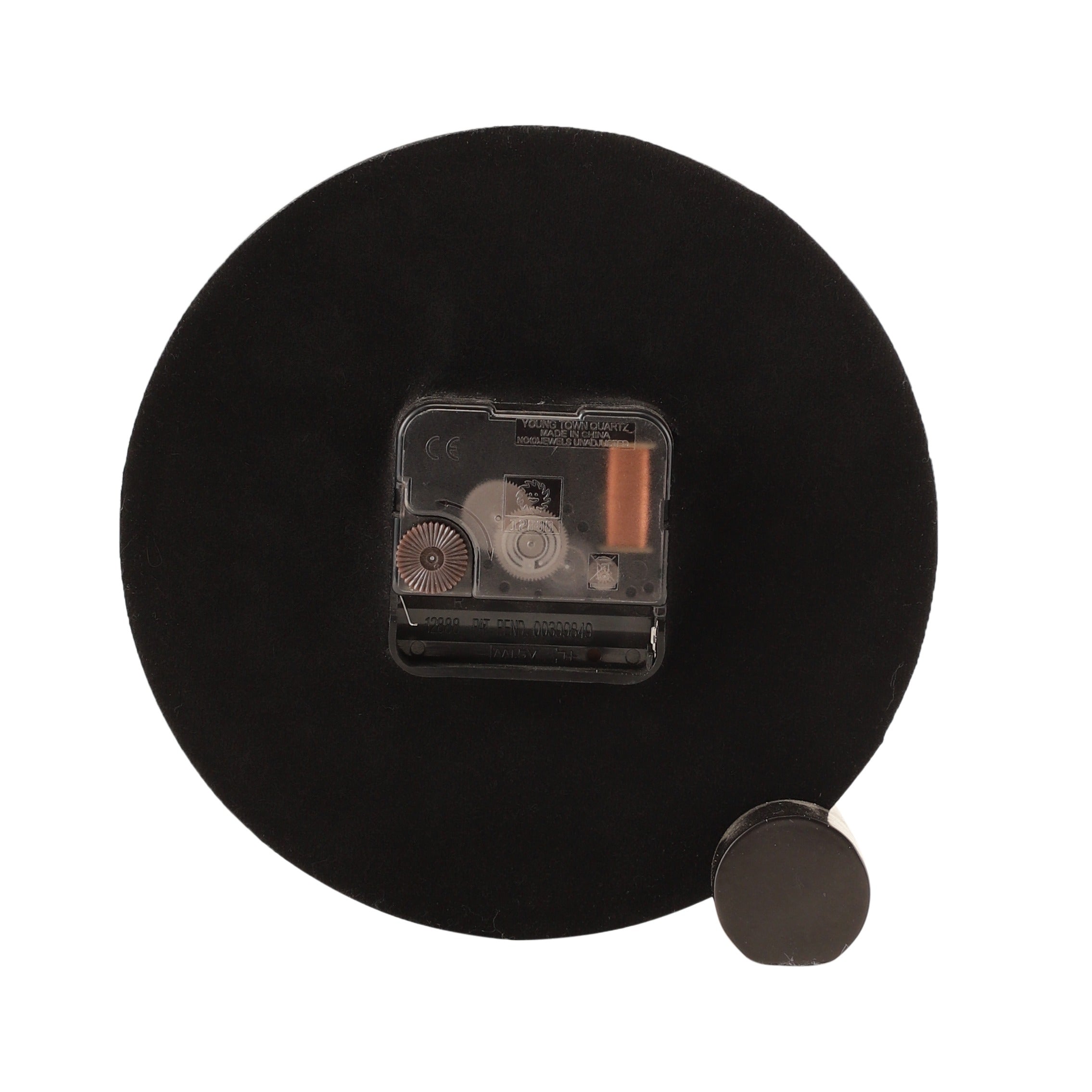 langston table clock in black