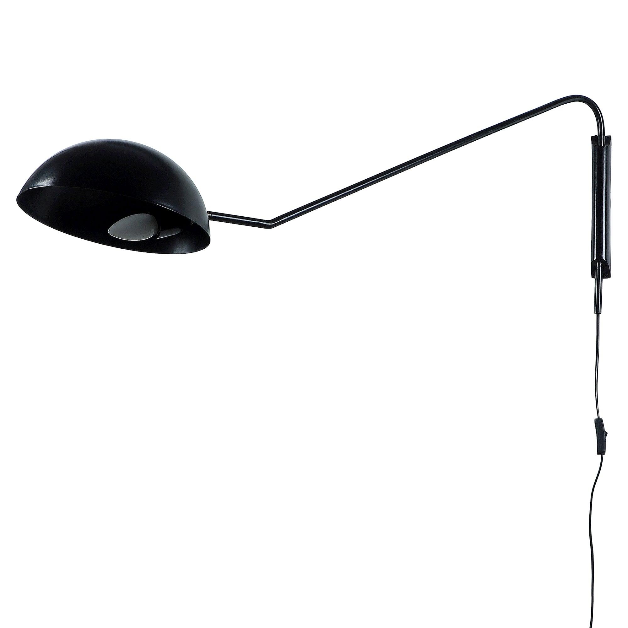 Swiveling Black Metal Wall Light by SS Lightings - Ouch Cart 