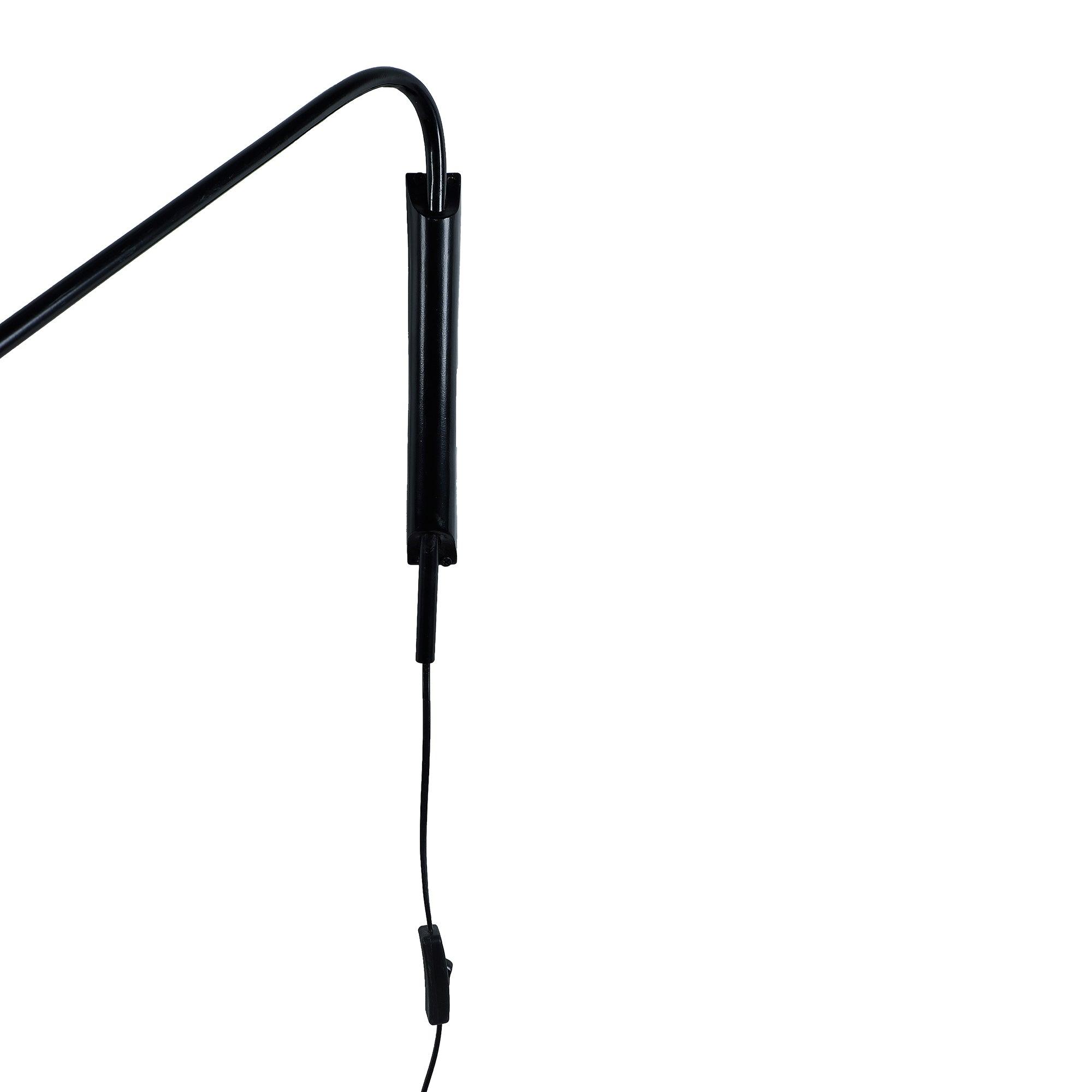 Swiveling Black Metal Wall Light by SS Lightings - Ouch Cart 