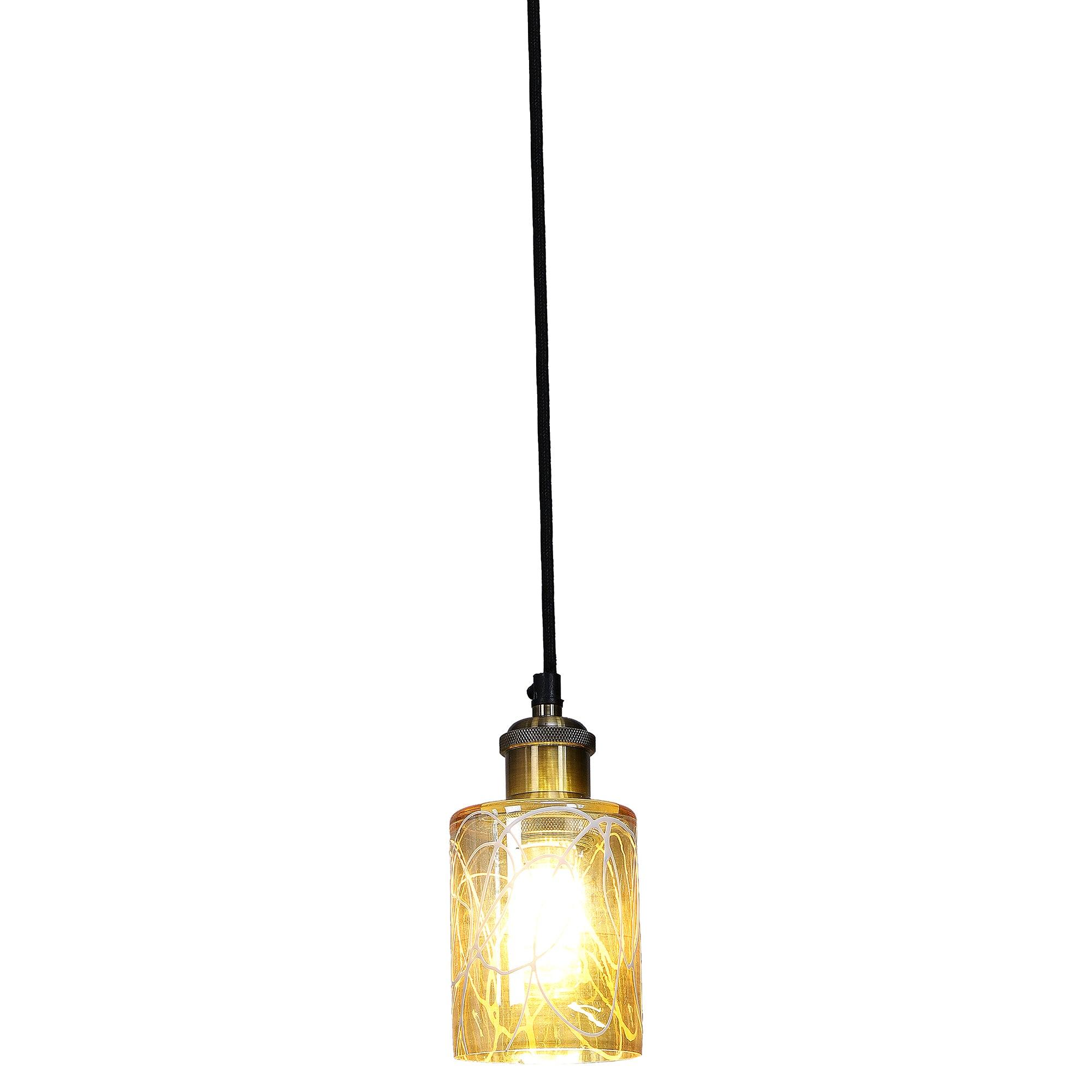 Dexter Transparent Glass Hanging Light by SS Lightings - Ouch Cart 