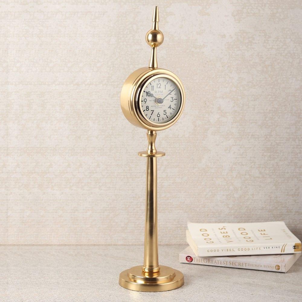 Majestic Spire Clock Gold - Ouch Cart 