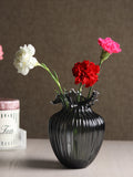 Gatsby Grey Glass Vase Small