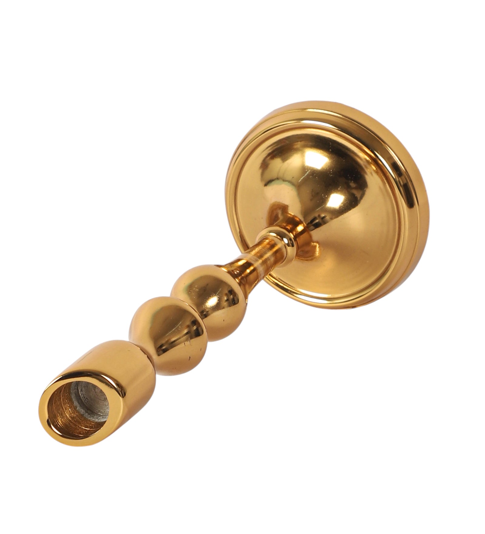 Lumora Small Gold Candleholder