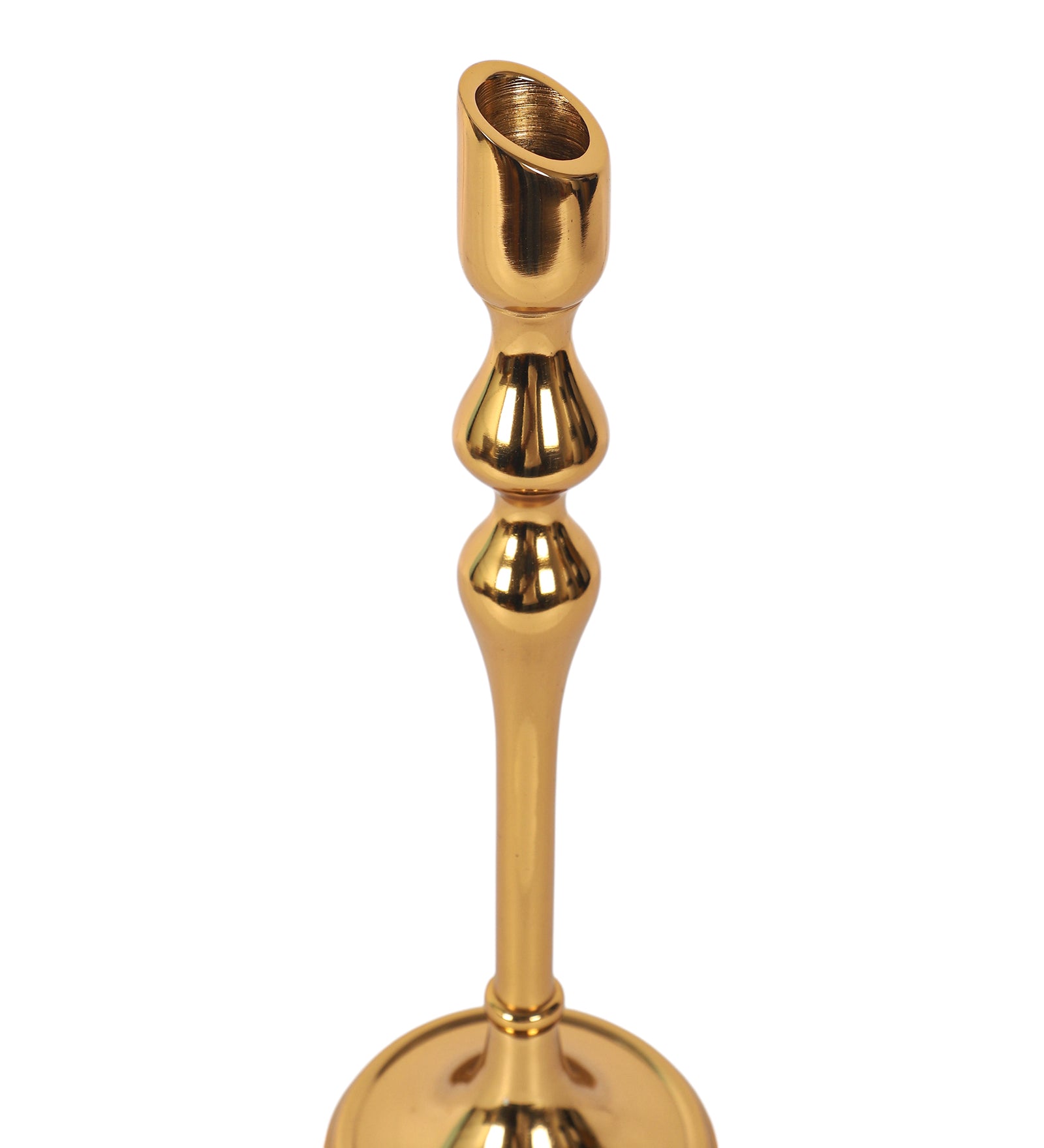 Lumora Large Gold Candleholder