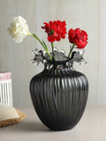 Gatsby Grey Glass Vase Large