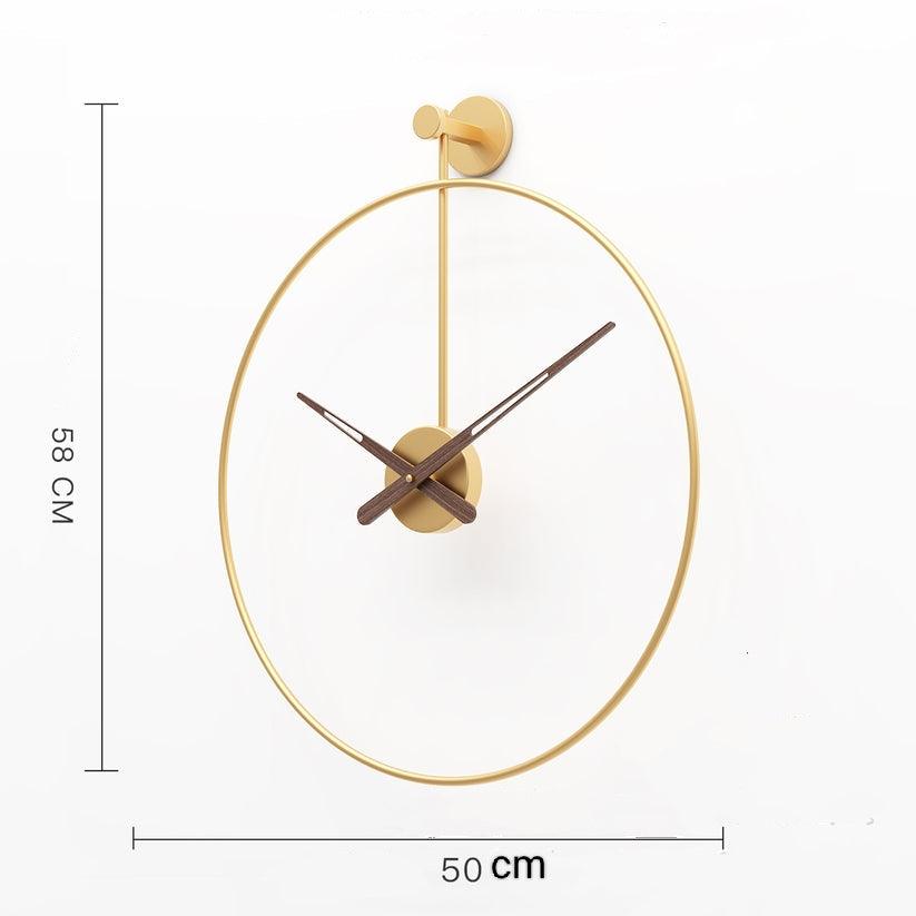 Smarty Golden Wall Clock Luxe - Ouch Cart 