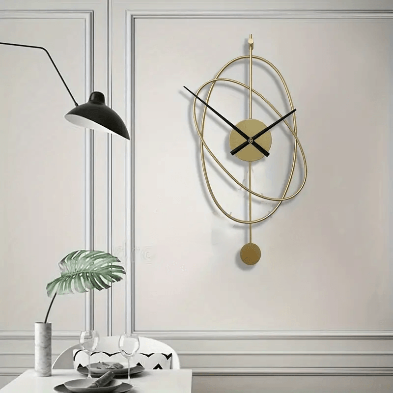 CRISS CROSS WALL CLOCK - Ouch Cart 