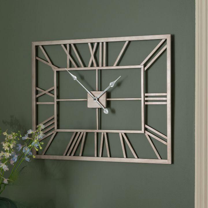 FULL SQUARE WALL CLOCK - Ouch Cart 