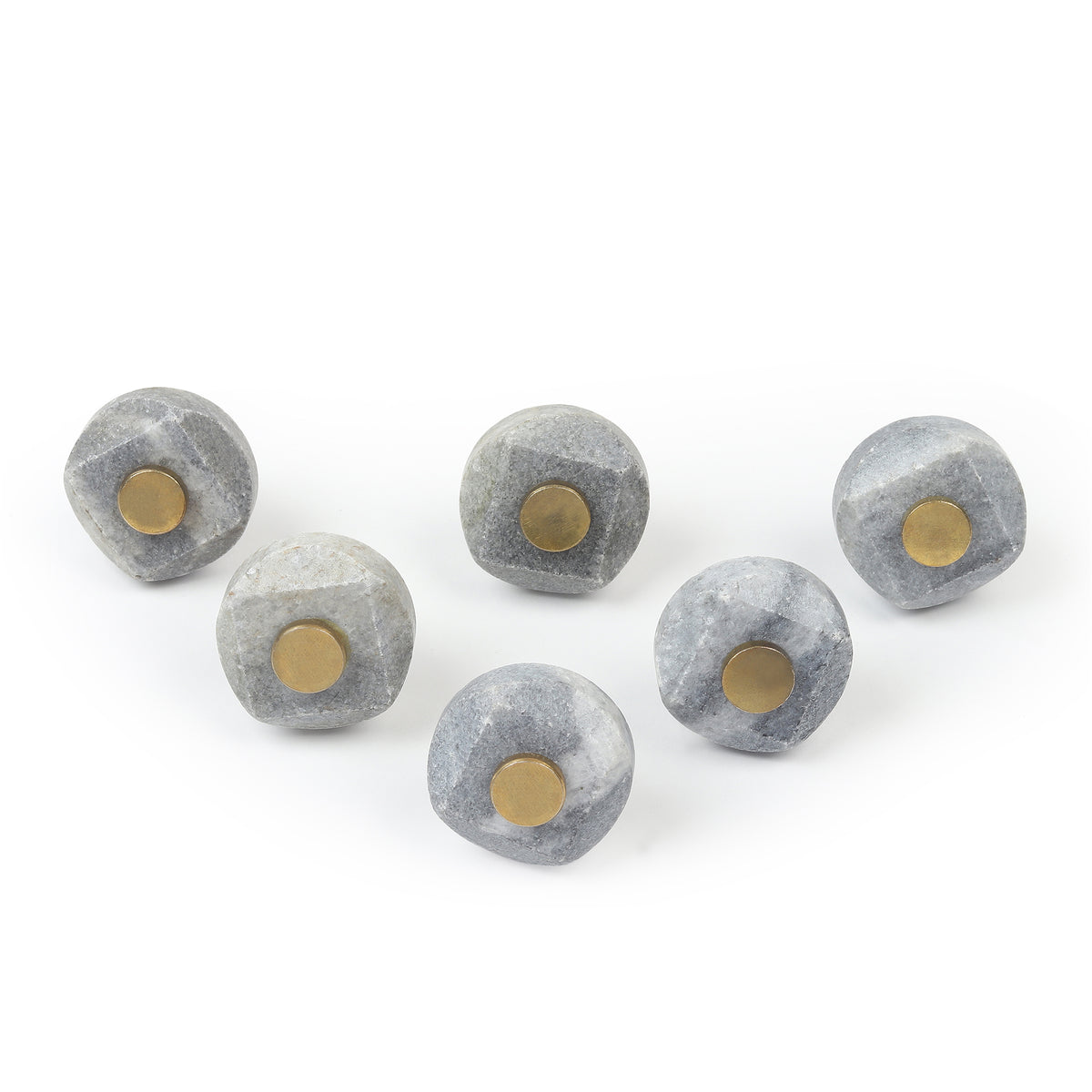 Slate Marble Knob set of 6 - OUCHCART