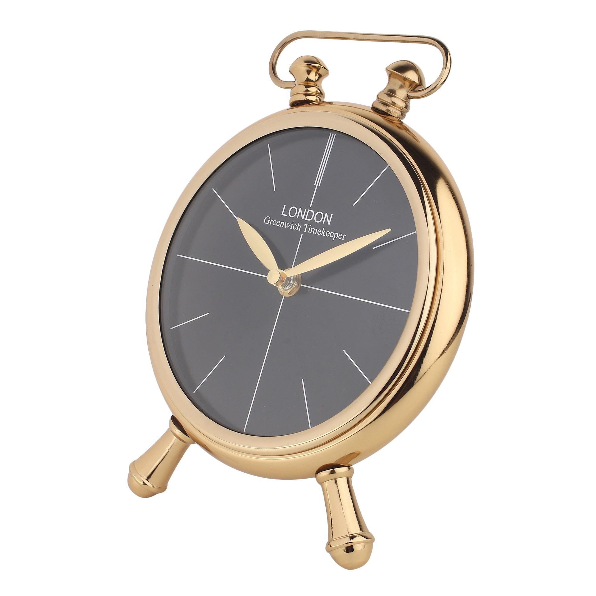 Essence Desk Timepiece in Gold