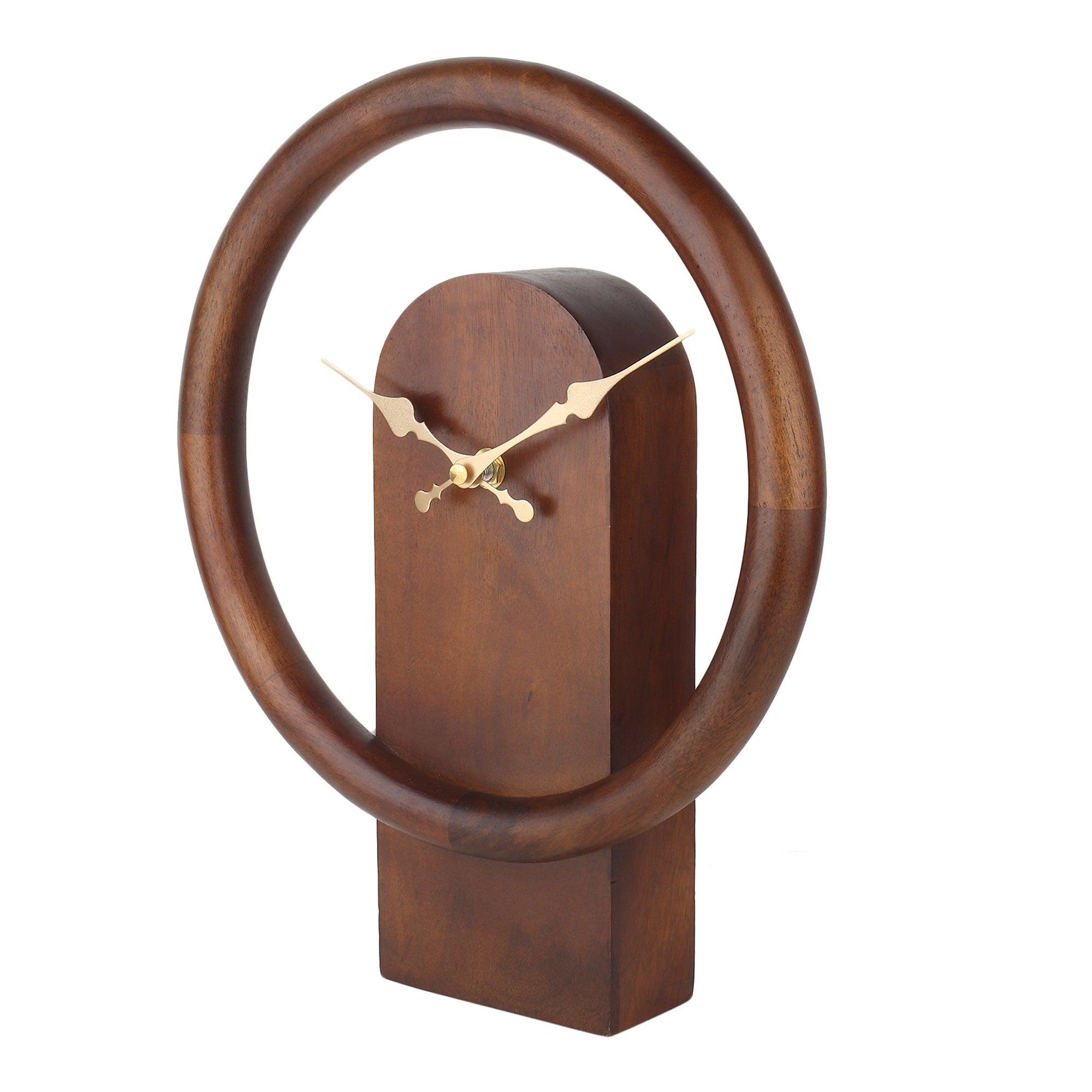 Dual Essence Clock in Brown - Ouch Cart 