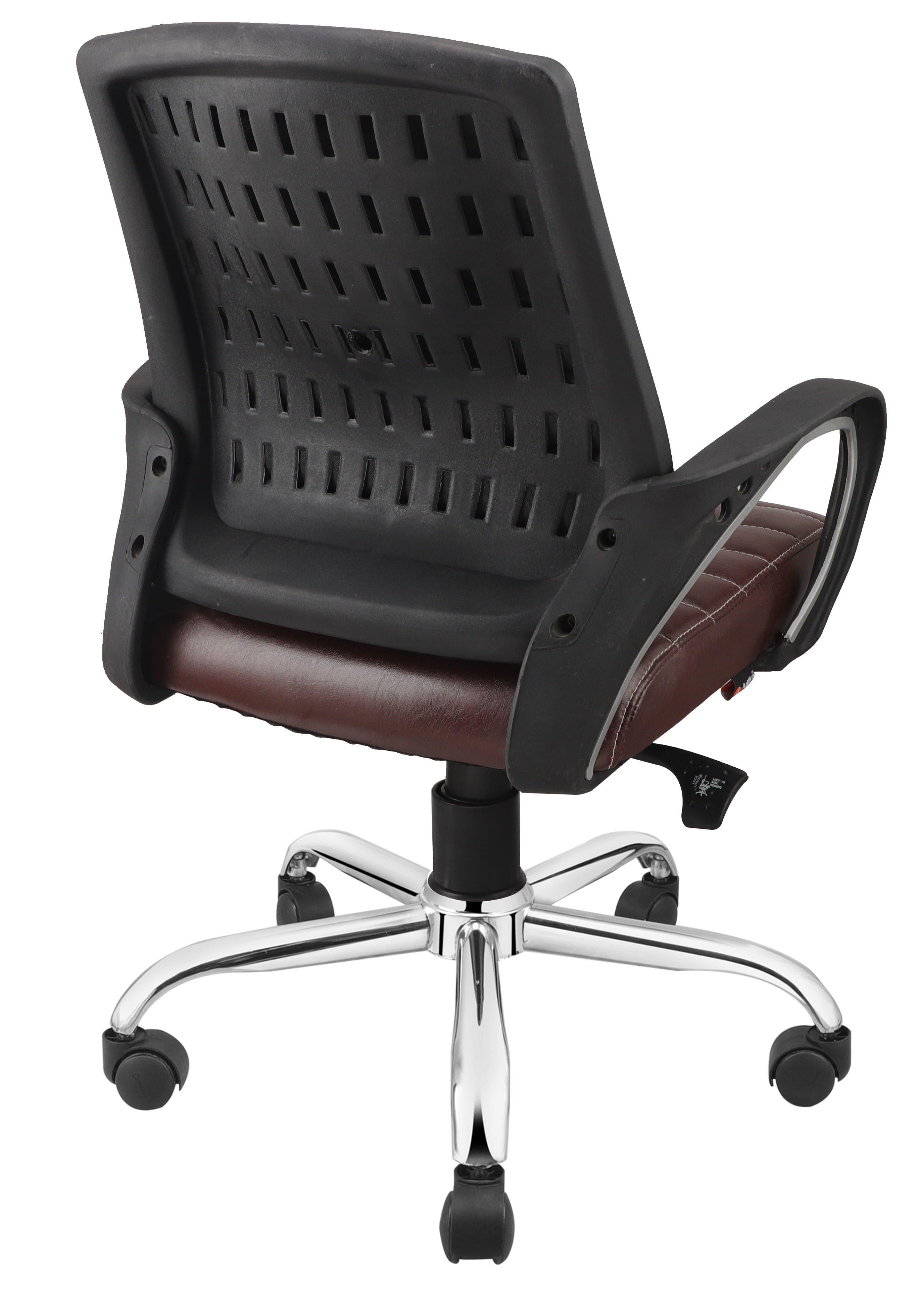 Smart Ergonomic Office Chair in Brown - Ouch Cart 