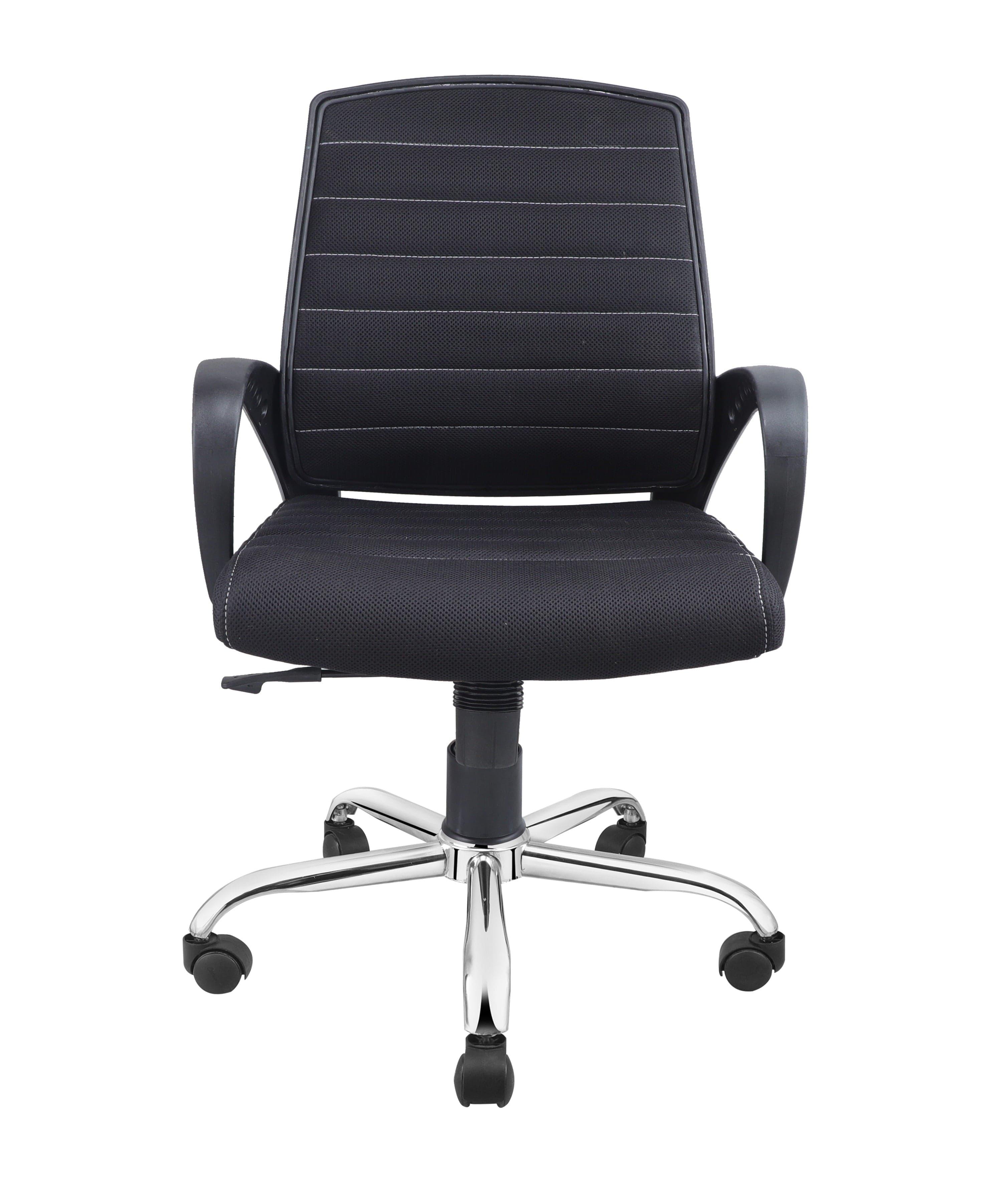 Smart Ergonomic Chair With Breathable Black Mesh Fabric - Ouch Cart 