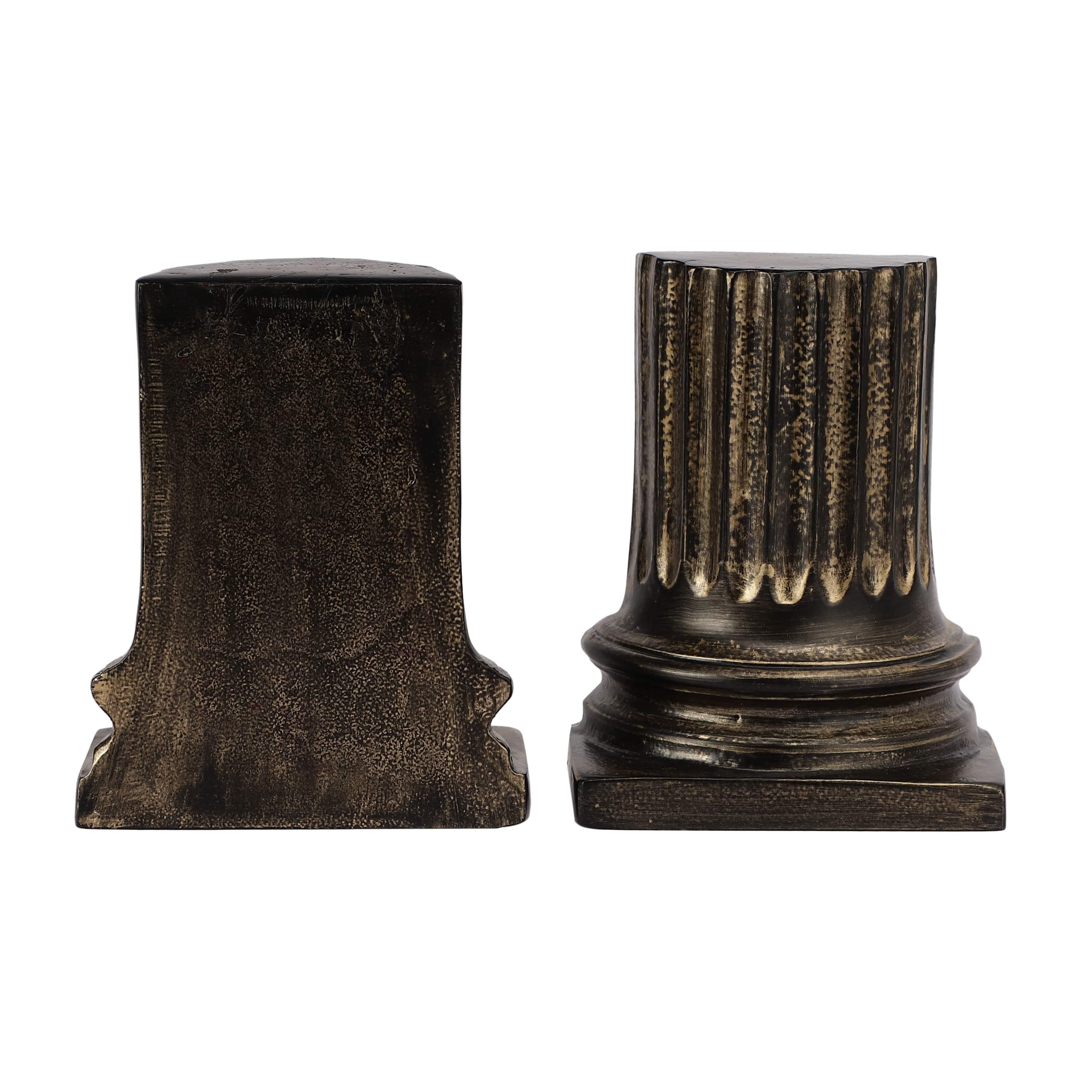 Relic Gold Pillar Bookend - Ouch Cart 