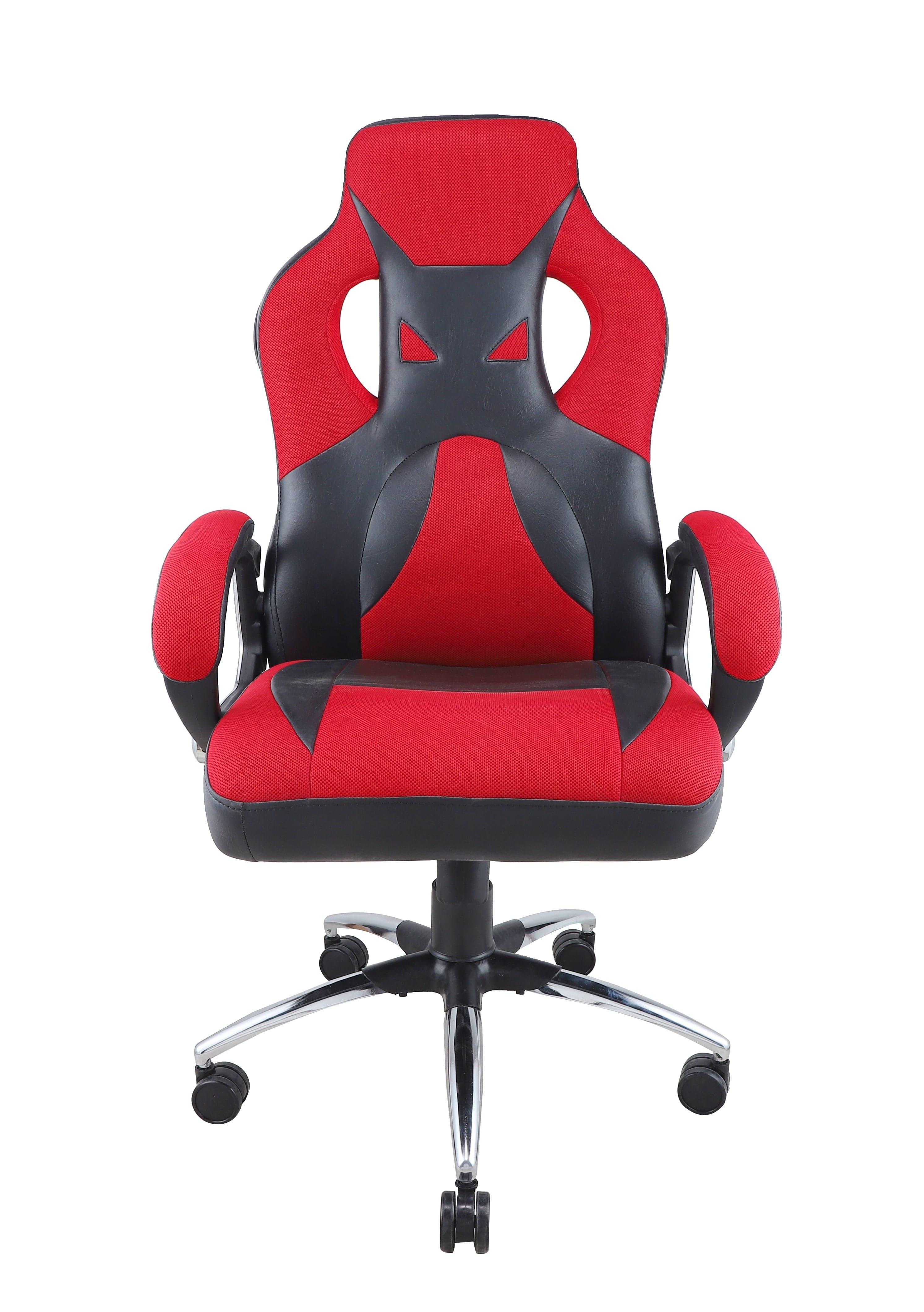 Adiko Designer Gaming Chair in Red - Ouch Cart 