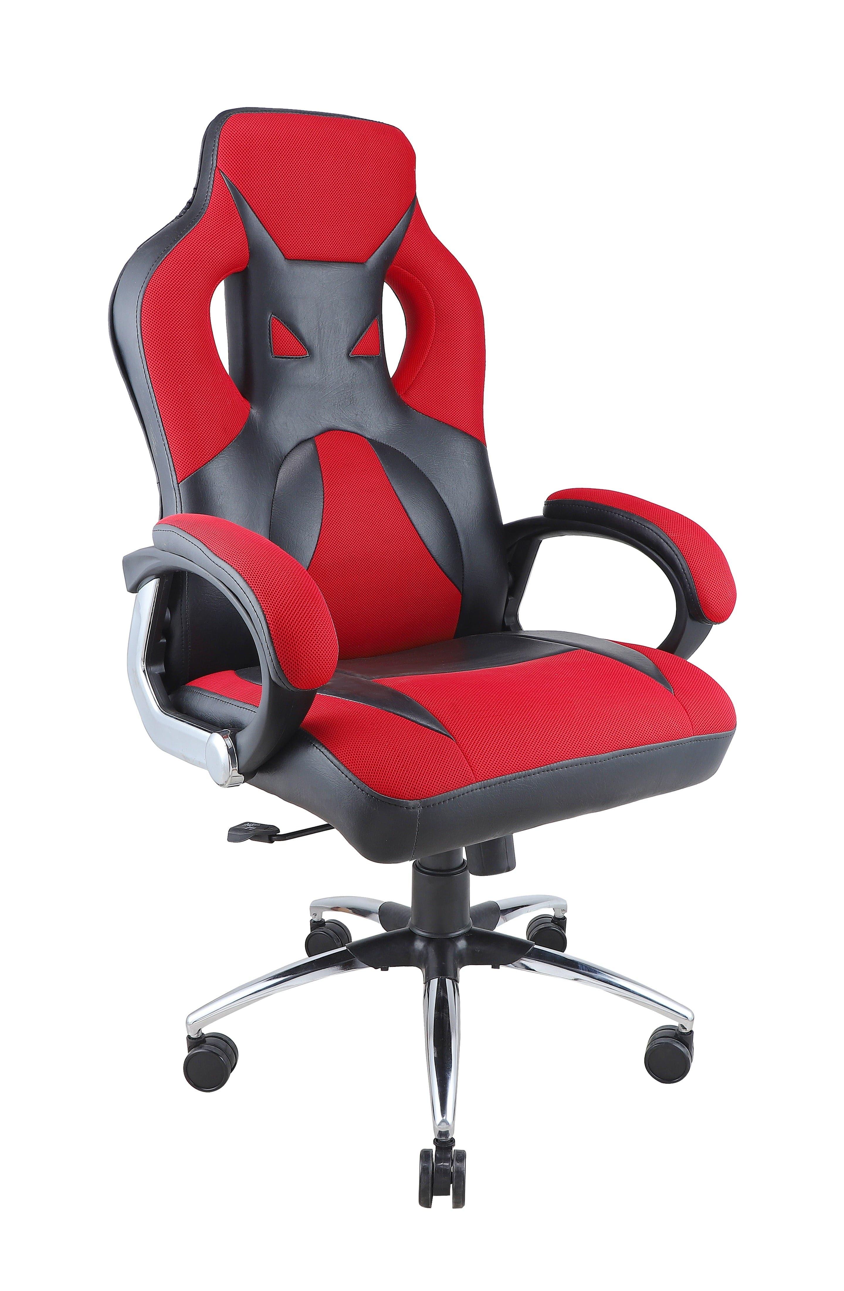 Adiko Designer Gaming Chair in Red - Ouch Cart 