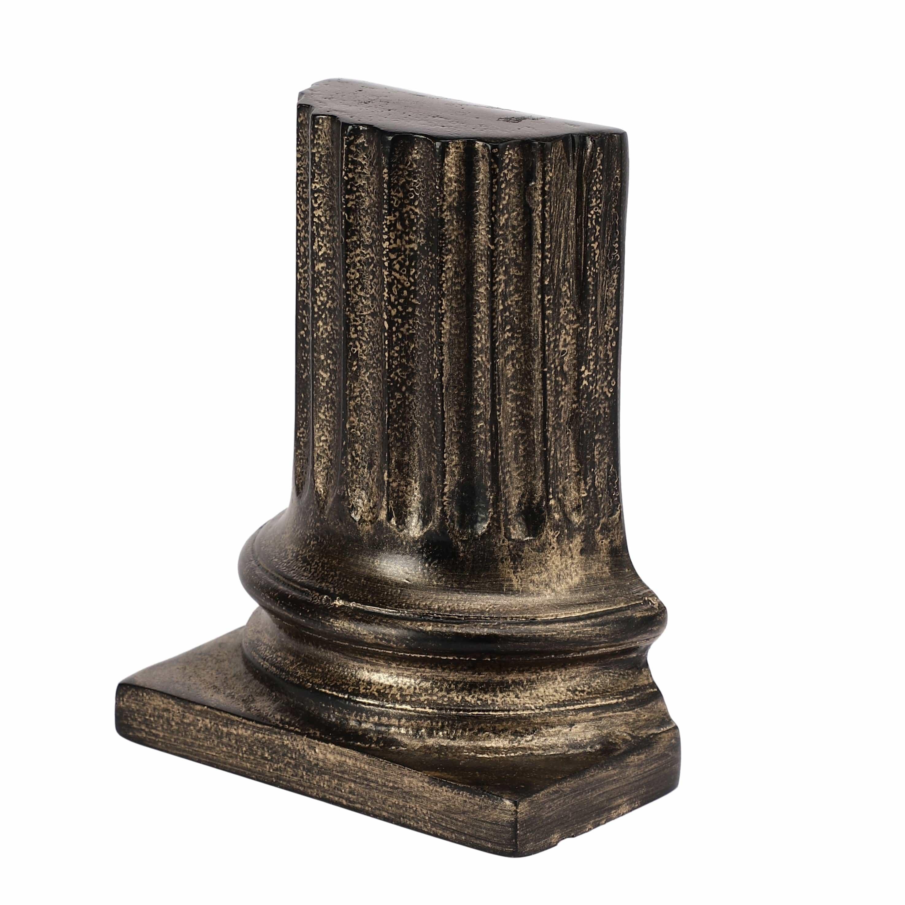 Relic Gold Pillar Bookend - Ouch Cart 