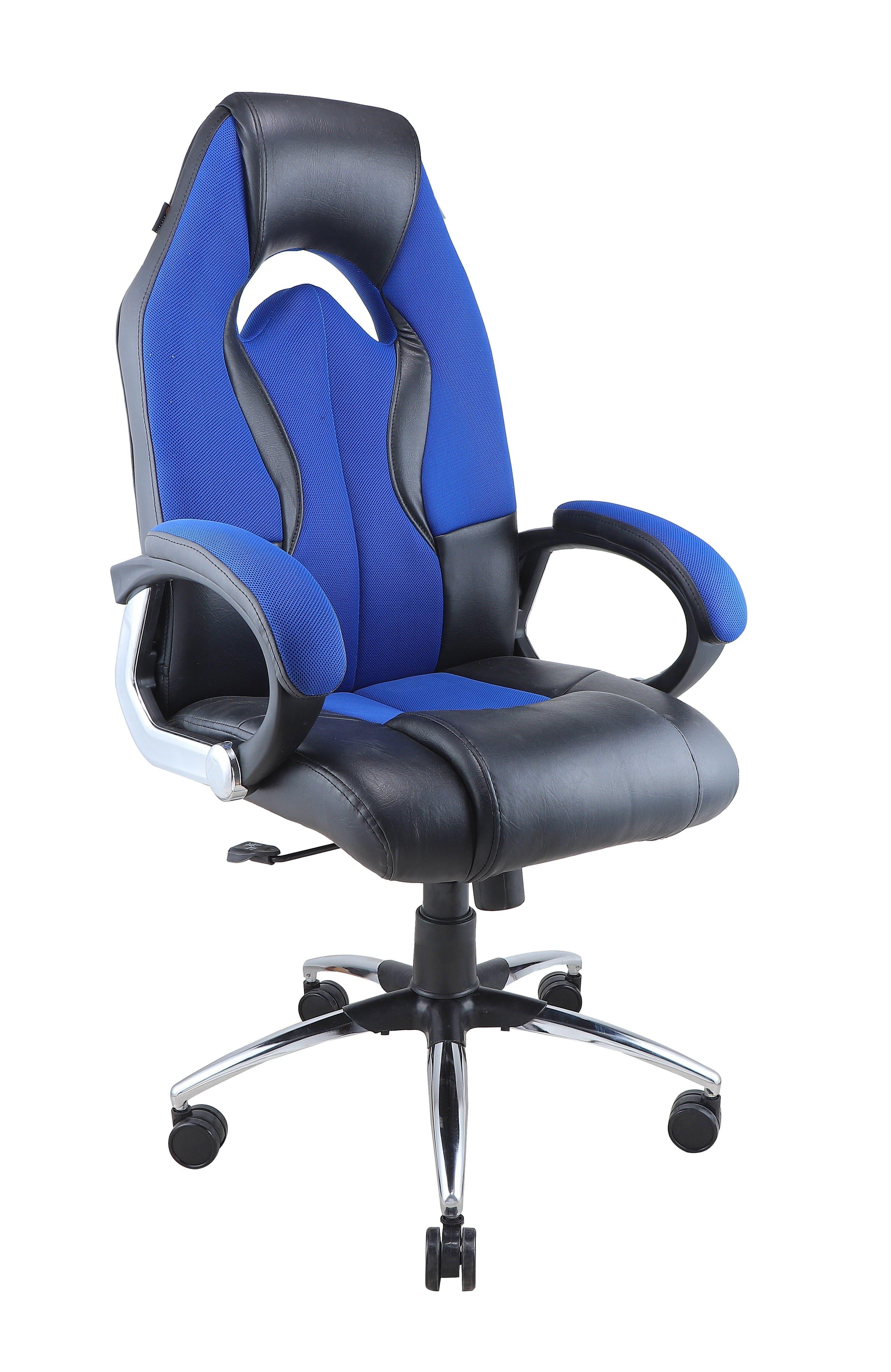 Adiko Designer Gaming Chair in Blue - Ouch Cart 