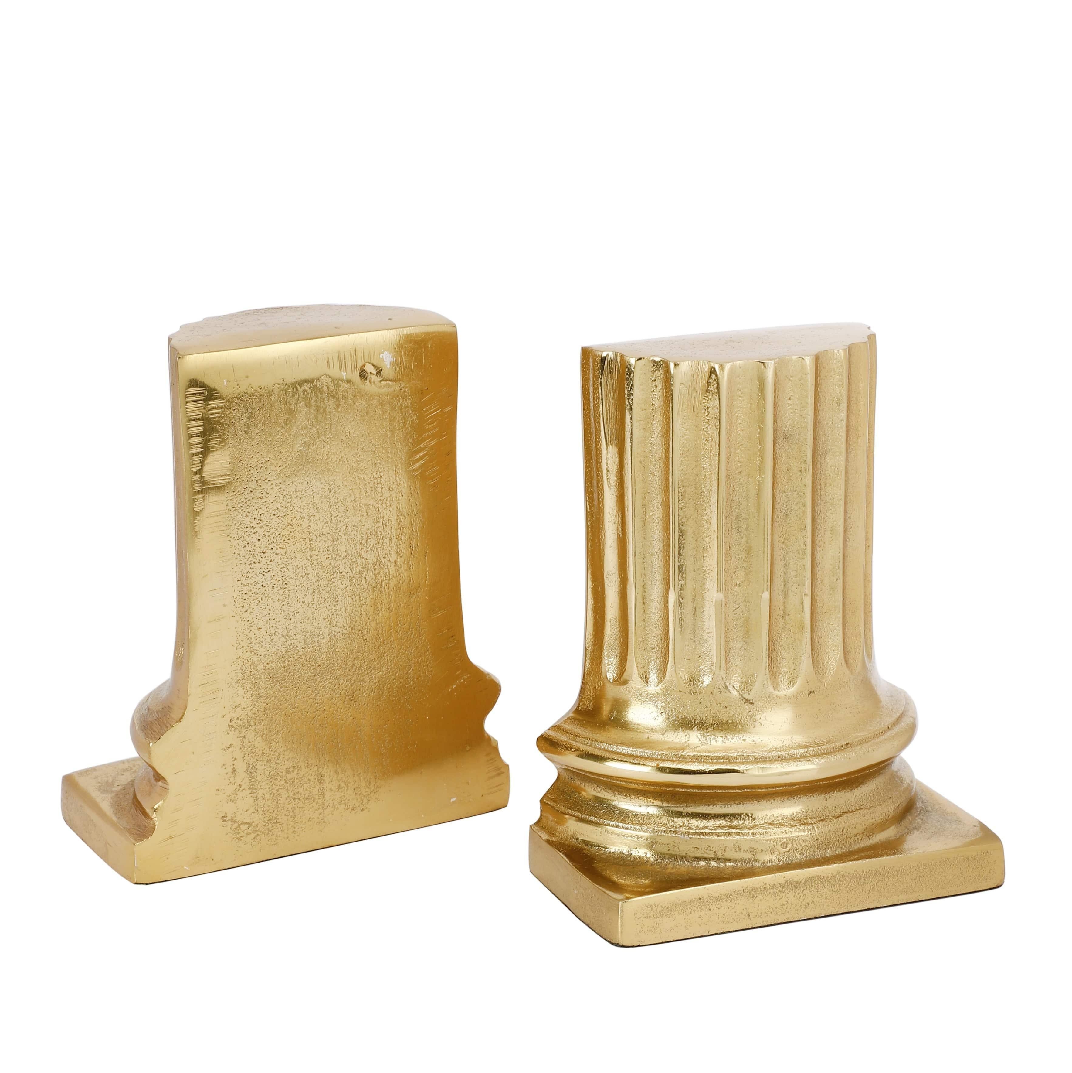 Gold Pillar Bookend - Ouch Cart 