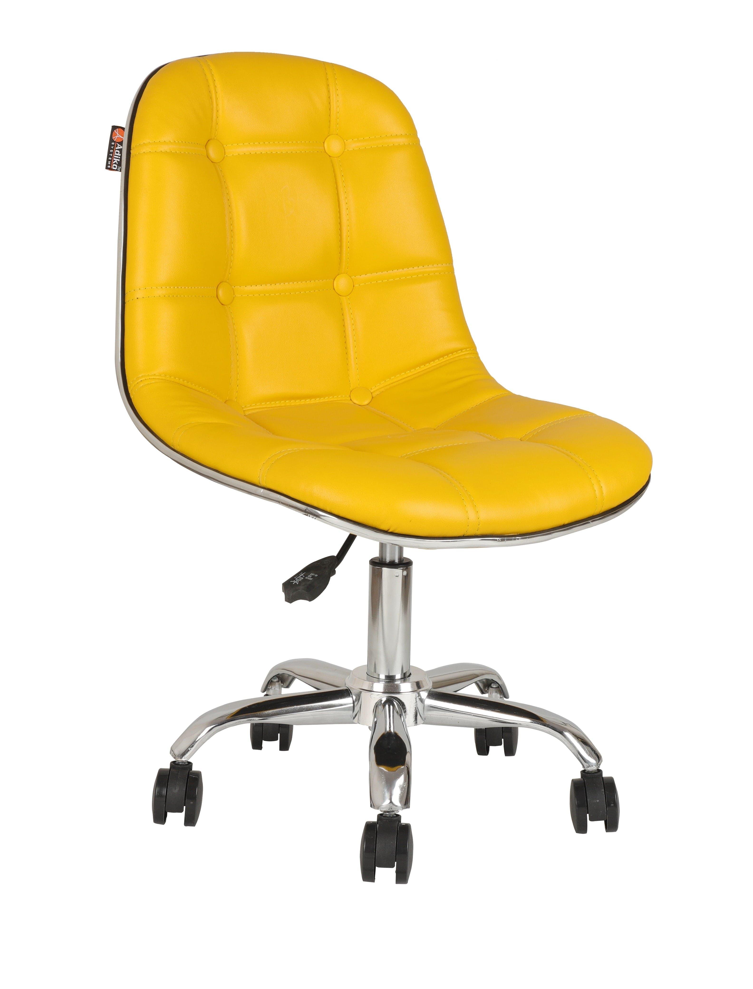 Adiko Lounge Chair in Yellow - Ouch Cart 