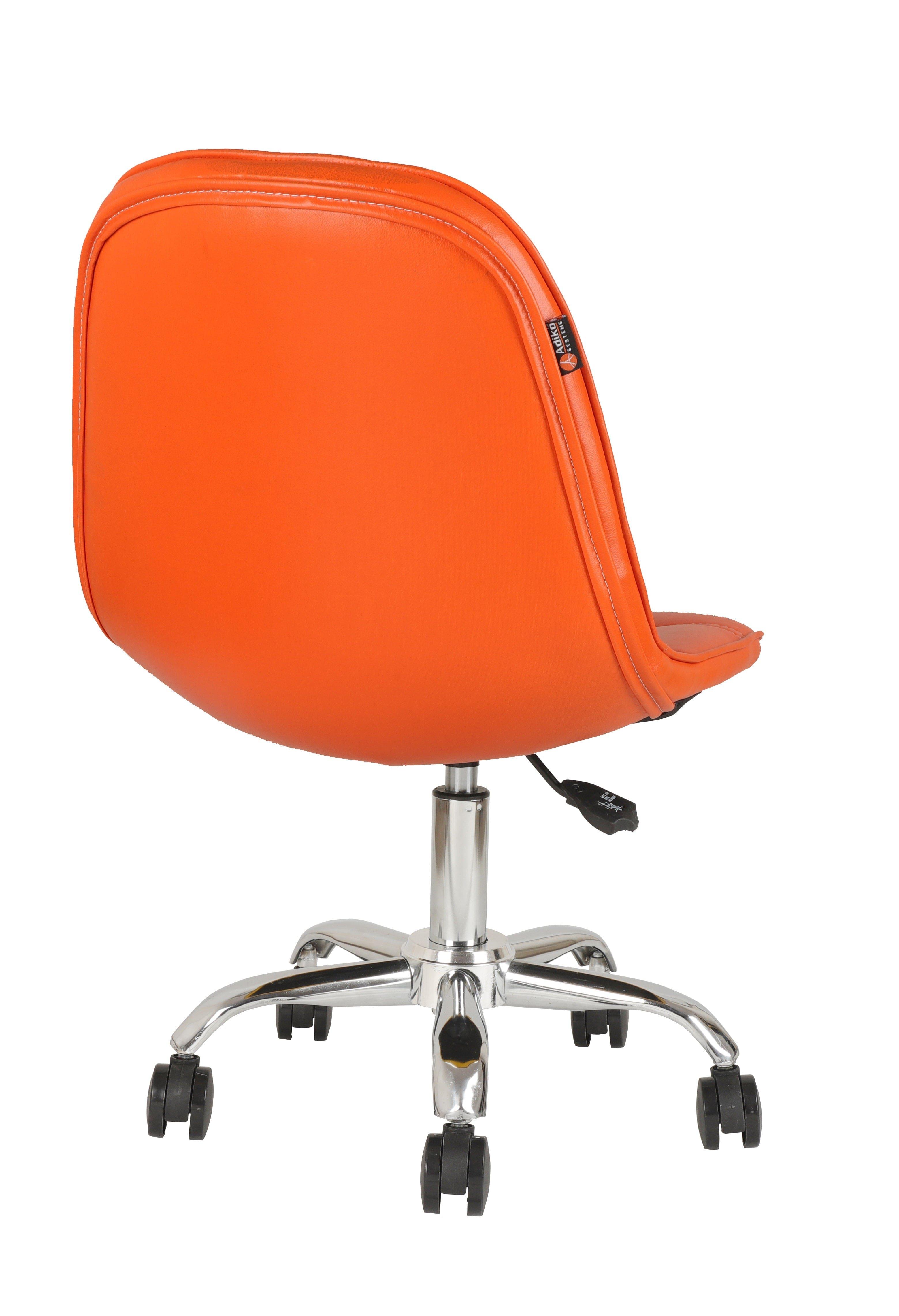 Adiko Lounge Chair in Orange - Ouch Cart 