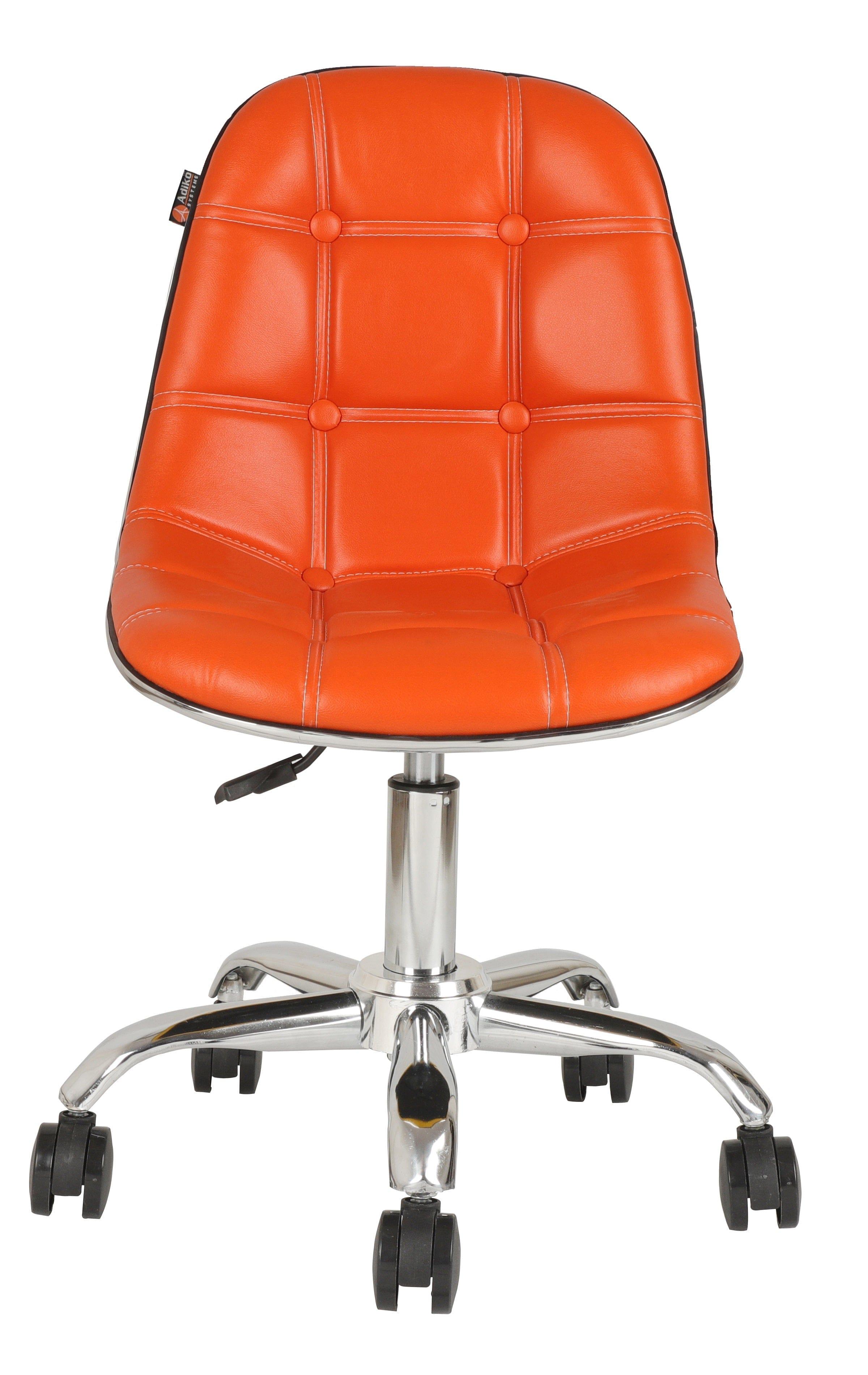 Adiko Lounge Chair in Orange - Ouch Cart 