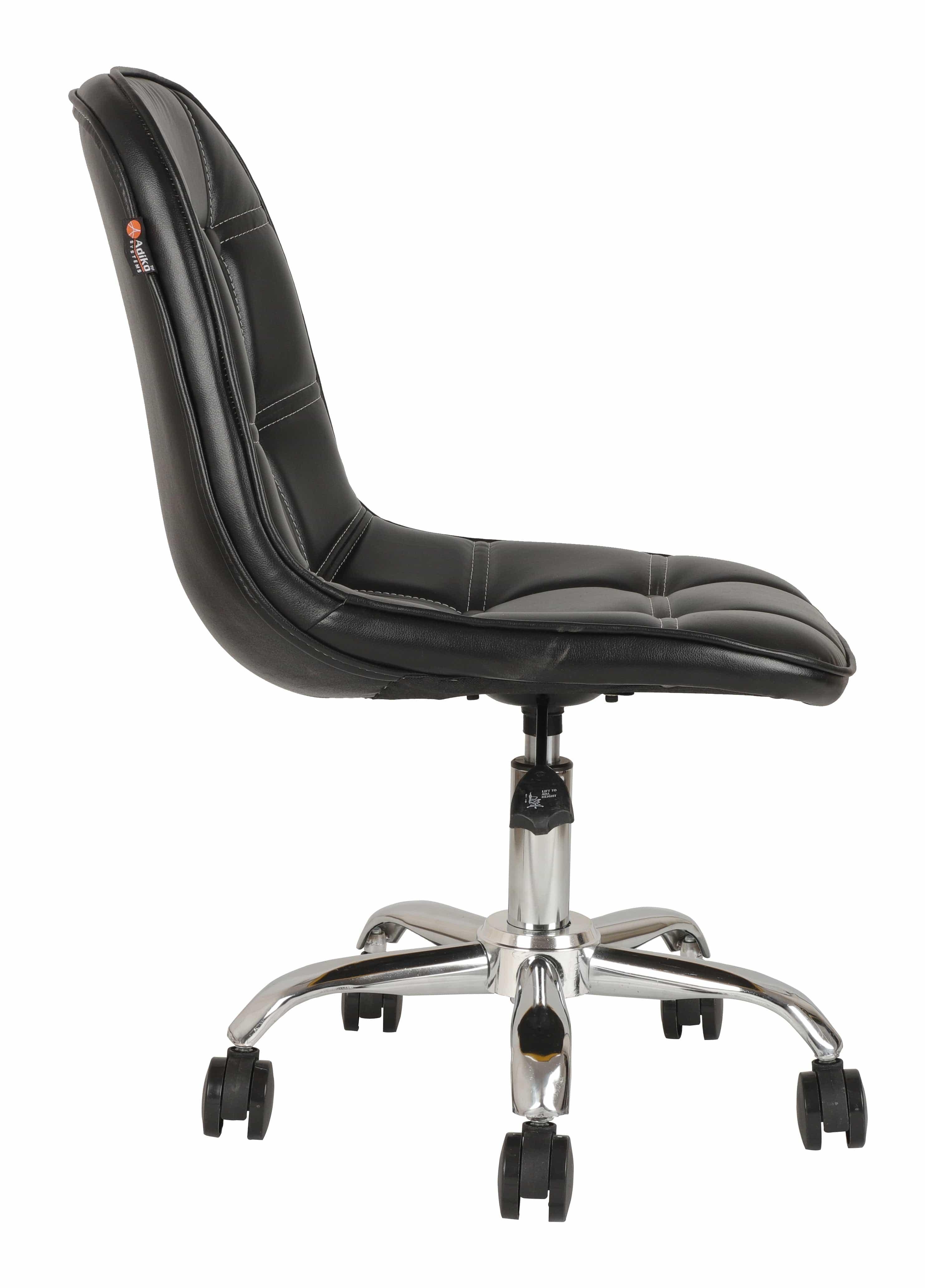 Adiko Lounge Chair in Black - Ouch Cart 