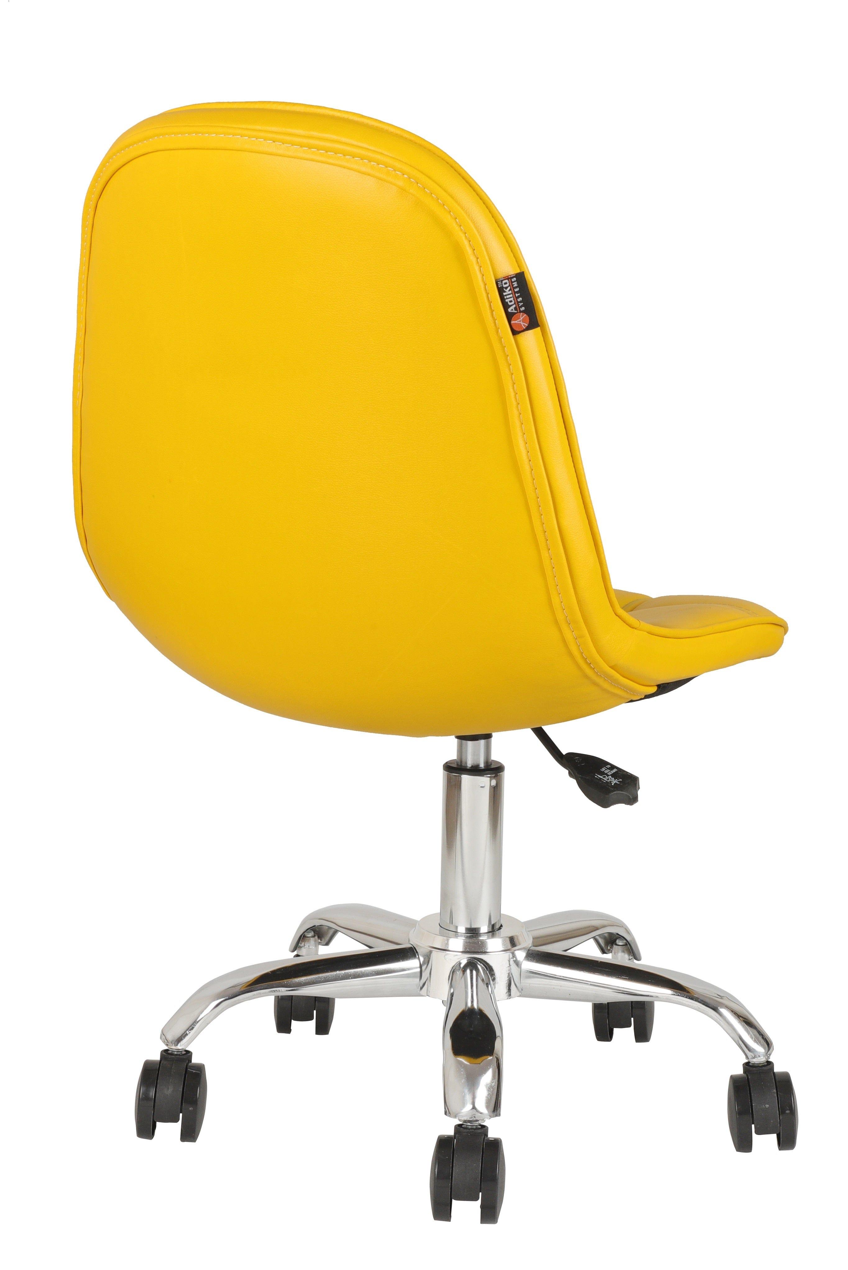 Adiko Lounge Chair in Yellow - Ouch Cart 