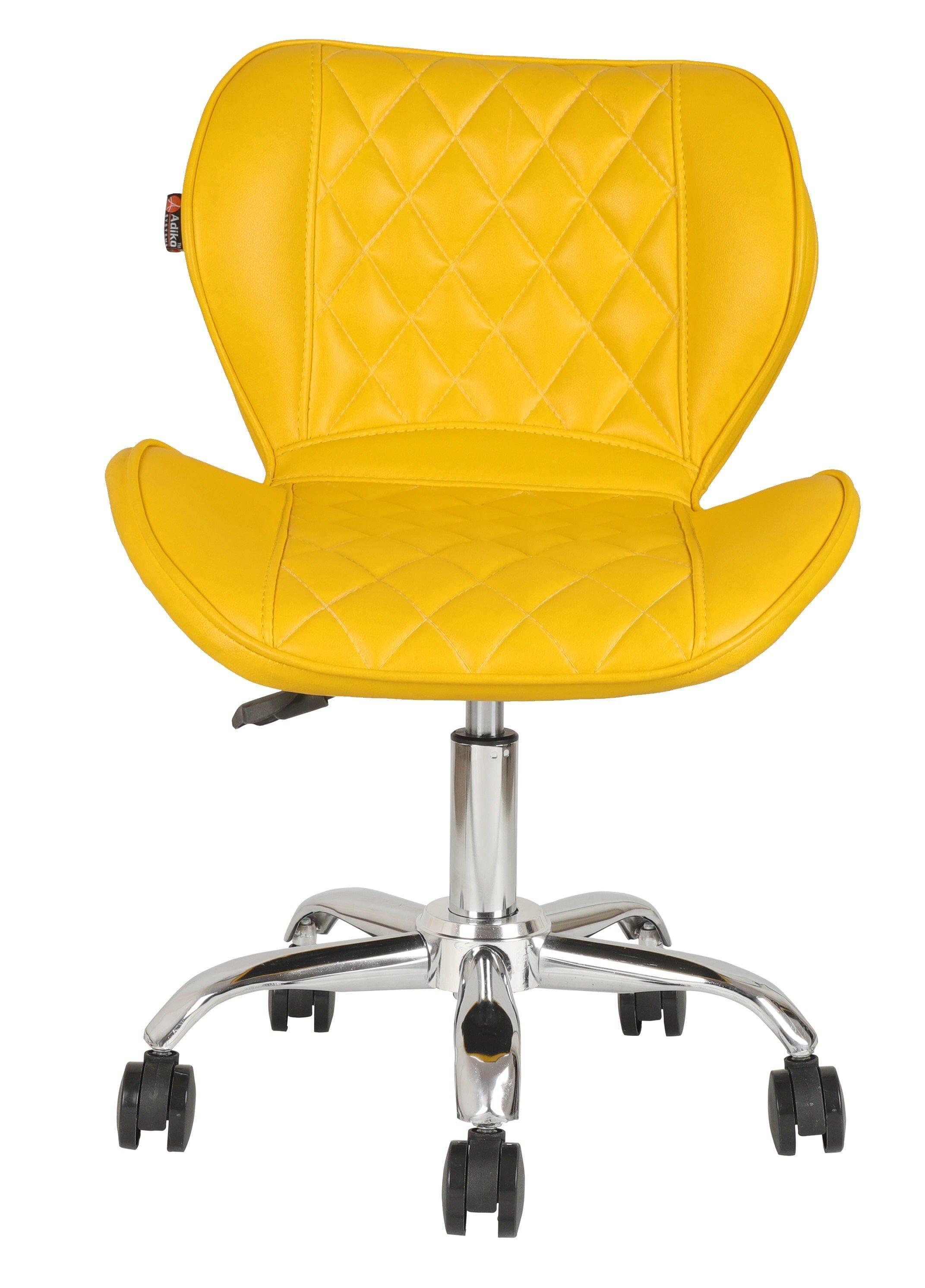 Adiko Flower Lounge Chair in Yellow - Ouch Cart 