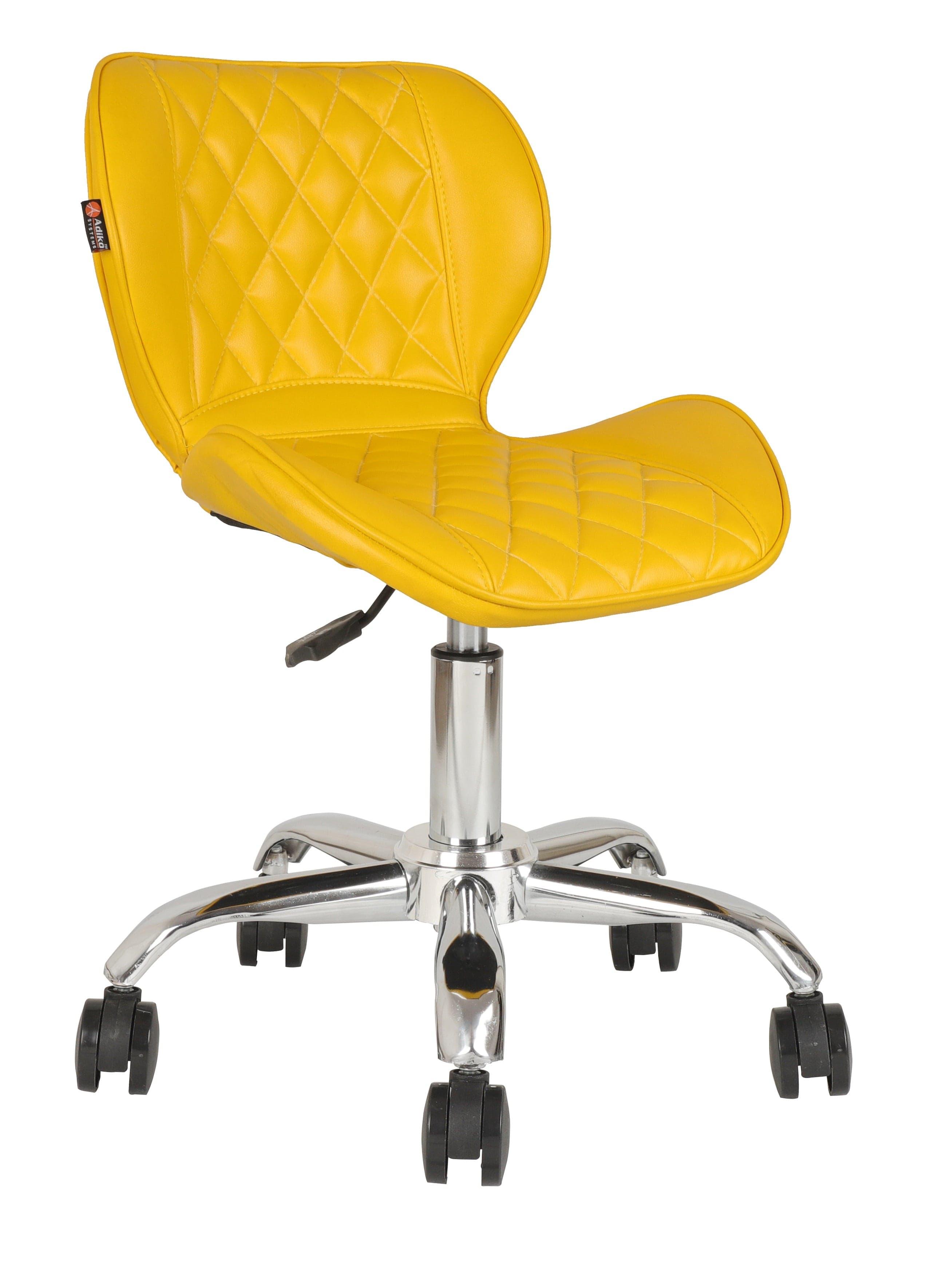 Adiko Flower Lounge Chair in Yellow - Ouch Cart 