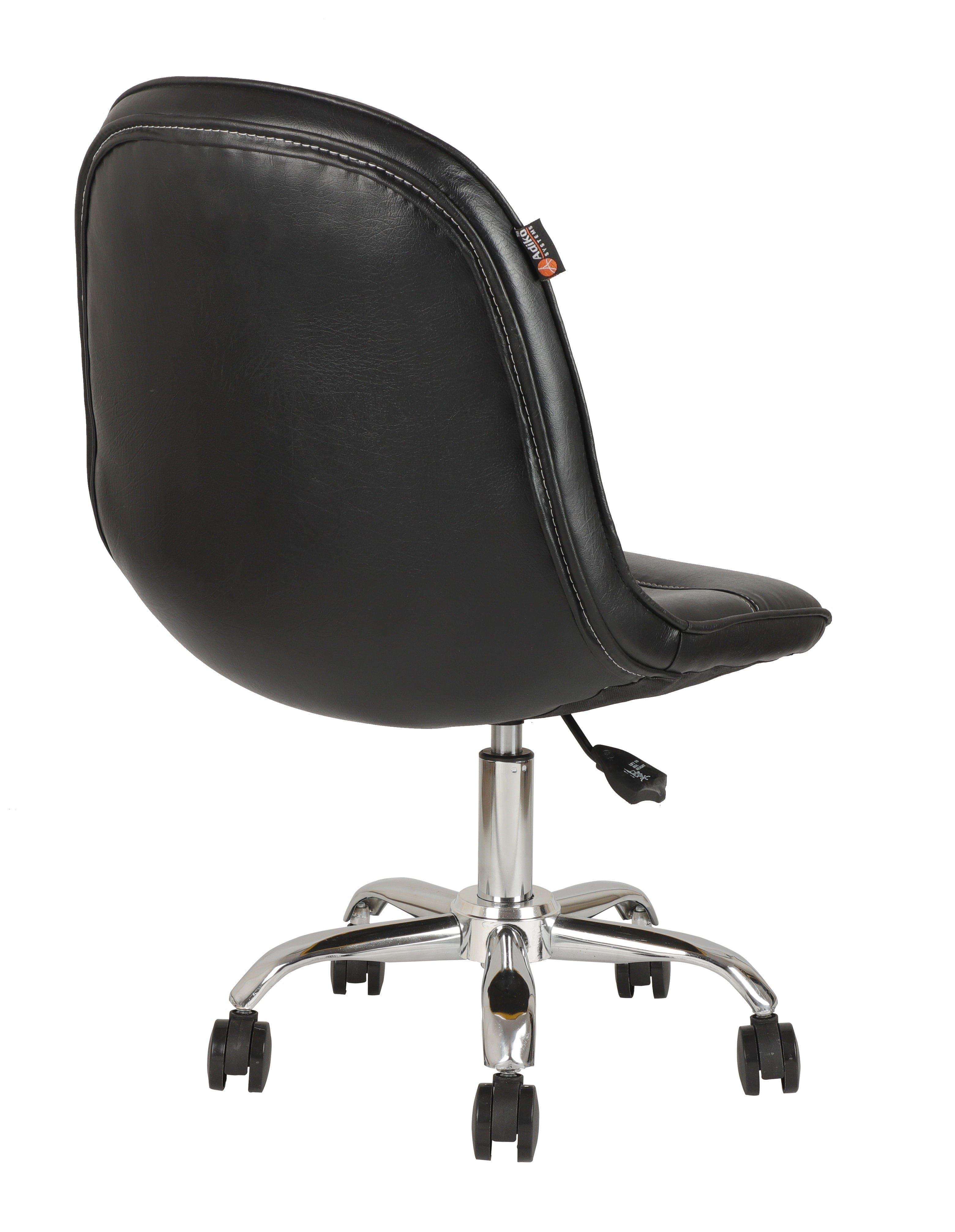 Adiko Lounge Chair in Black - Ouch Cart 