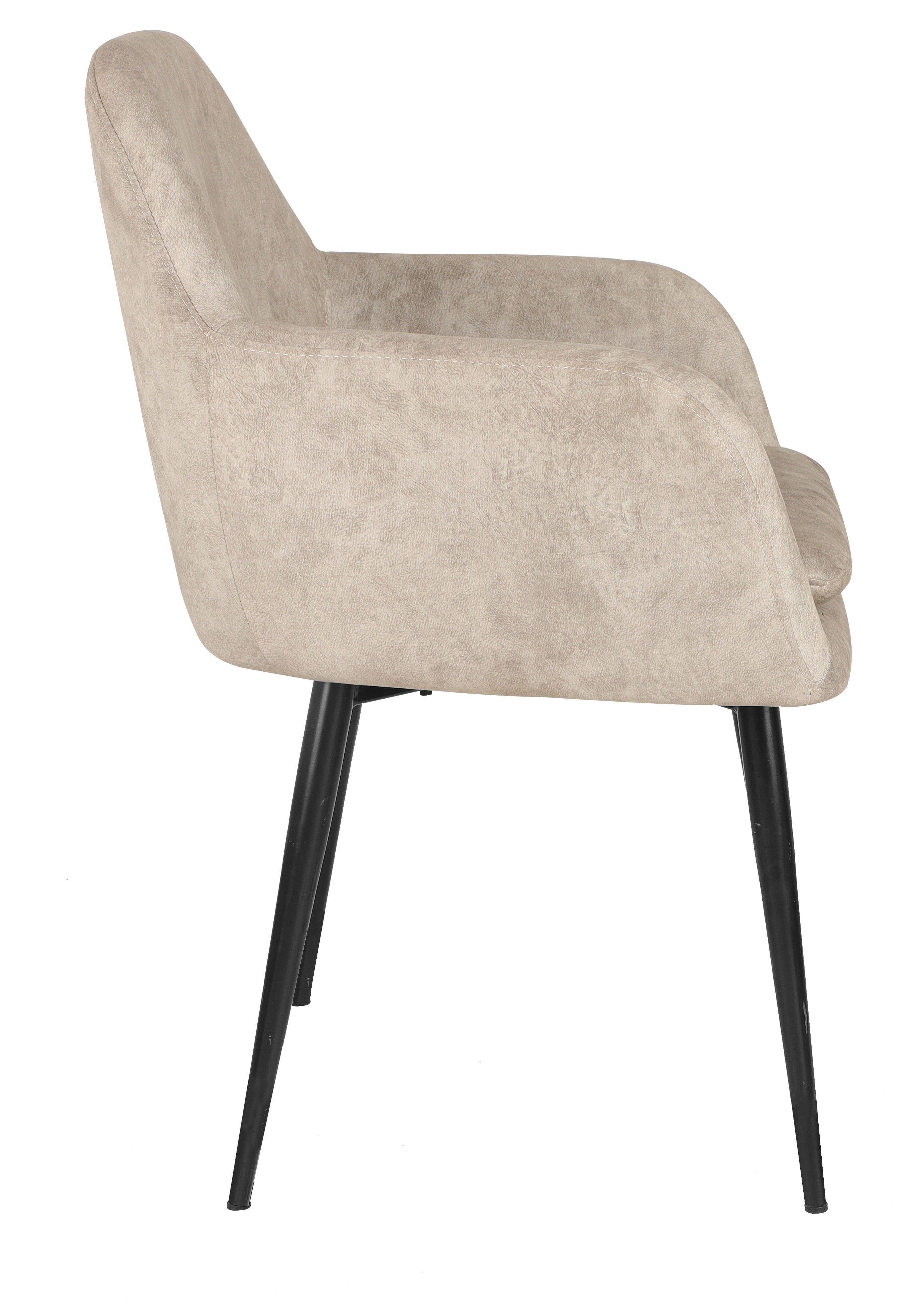 Adiko Lounge Chair Stool in Cream Color - Ouch Cart 