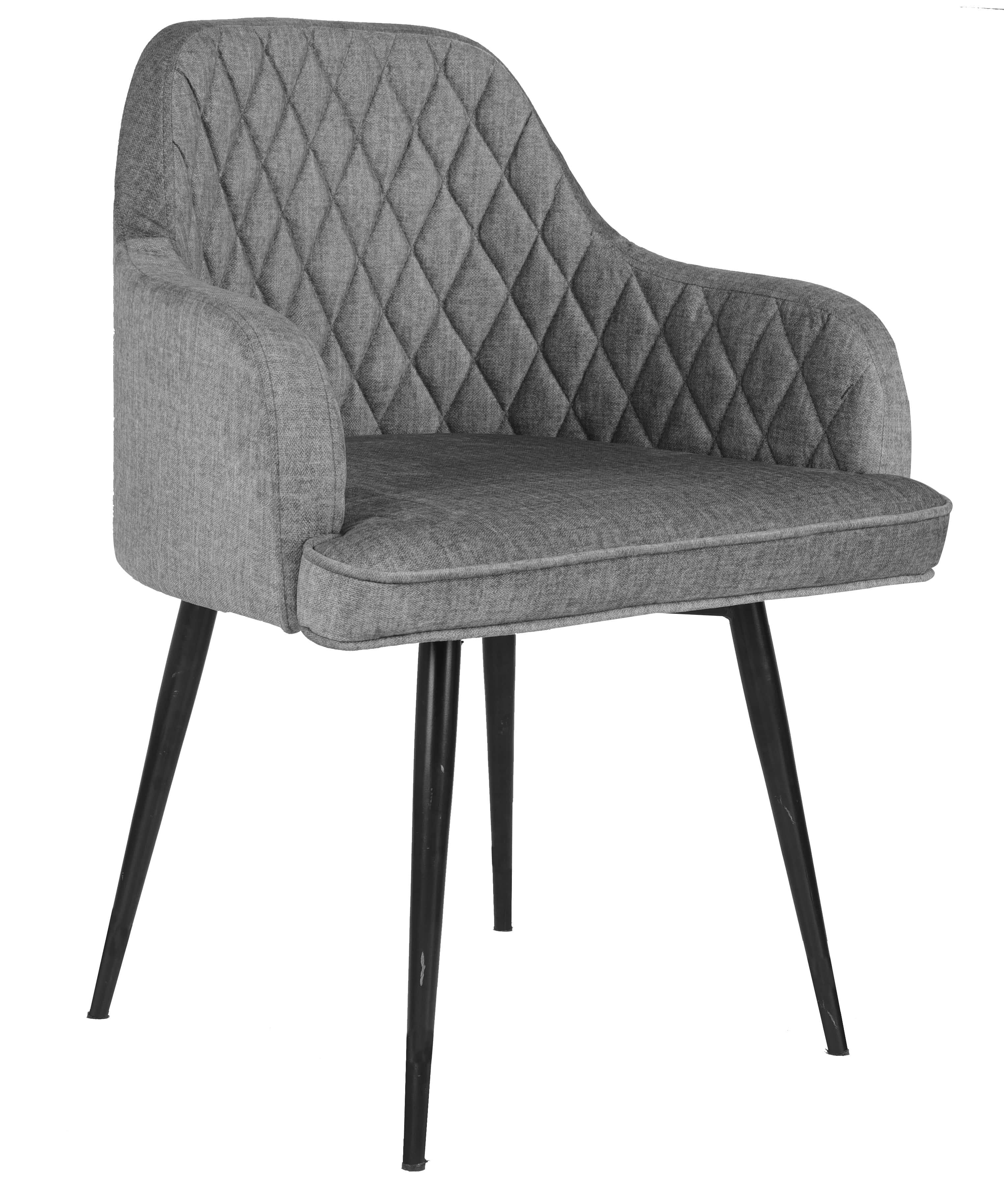 Adiko Lounge Chair Stool in Grey Color - Ouch Cart 