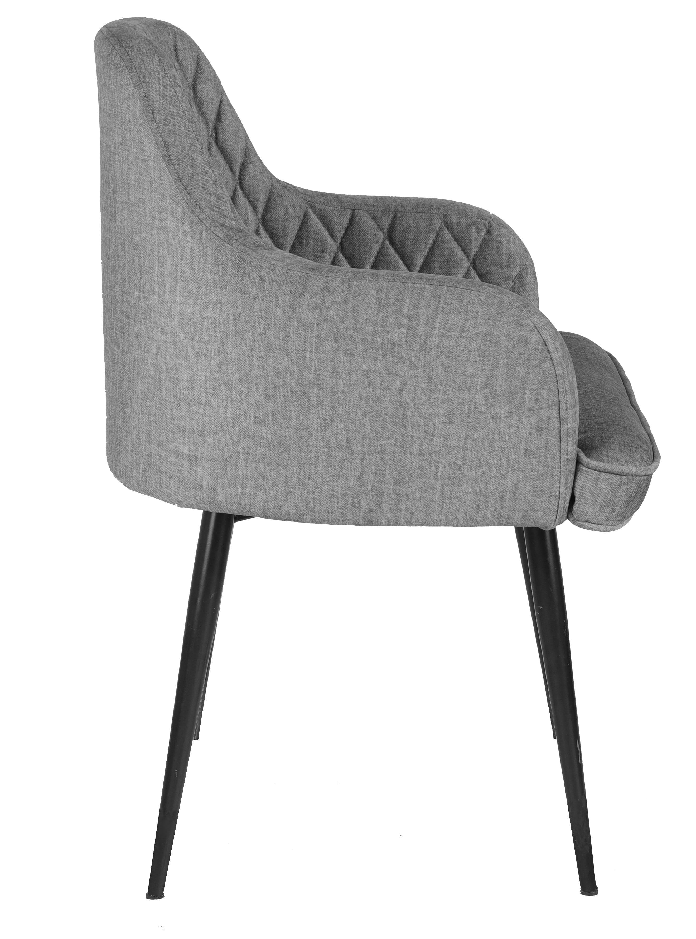 Adiko Lounge Chair Stool in Grey Color - Ouch Cart 