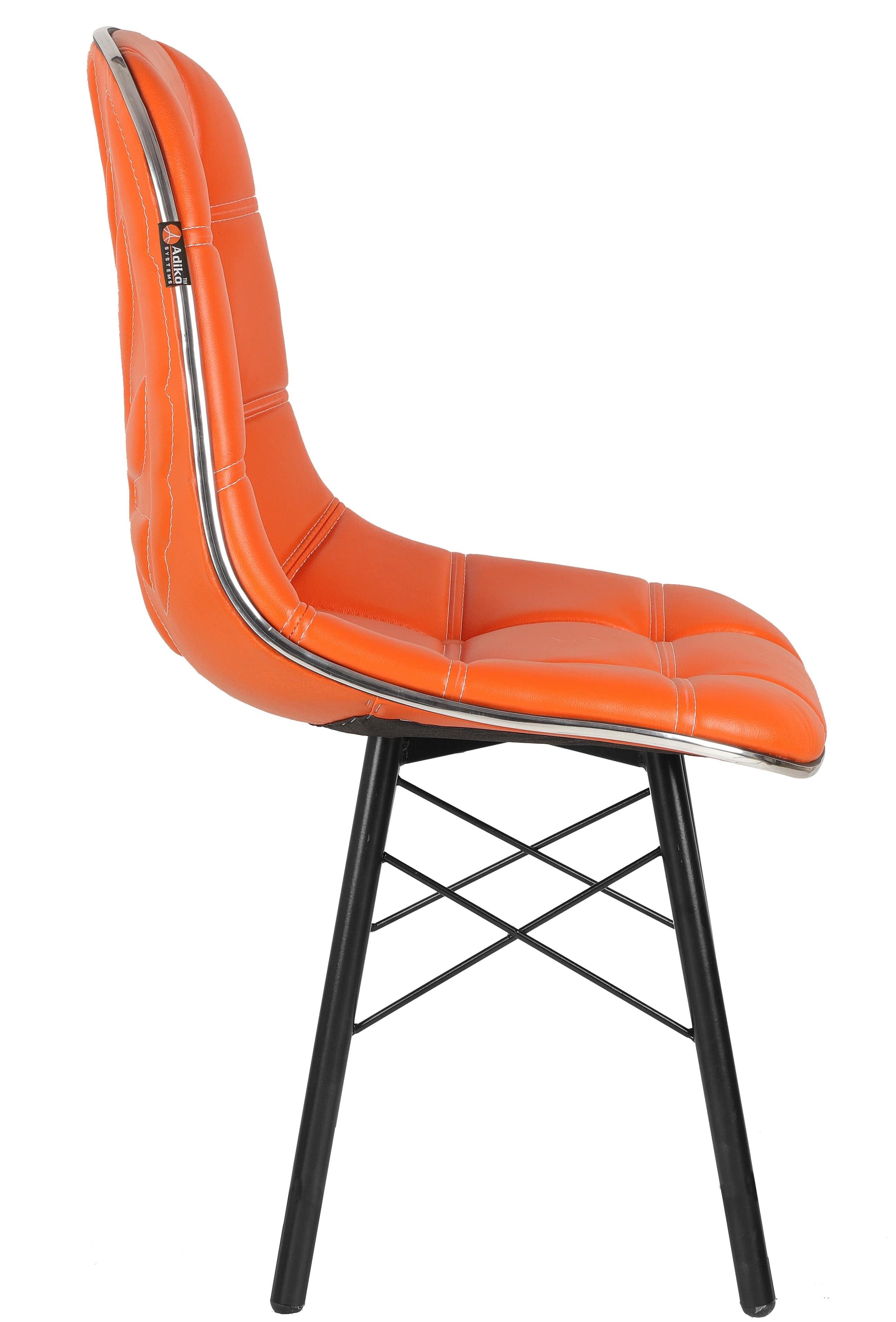 Adiko Lounge Stool in Orange - Ouch Cart 