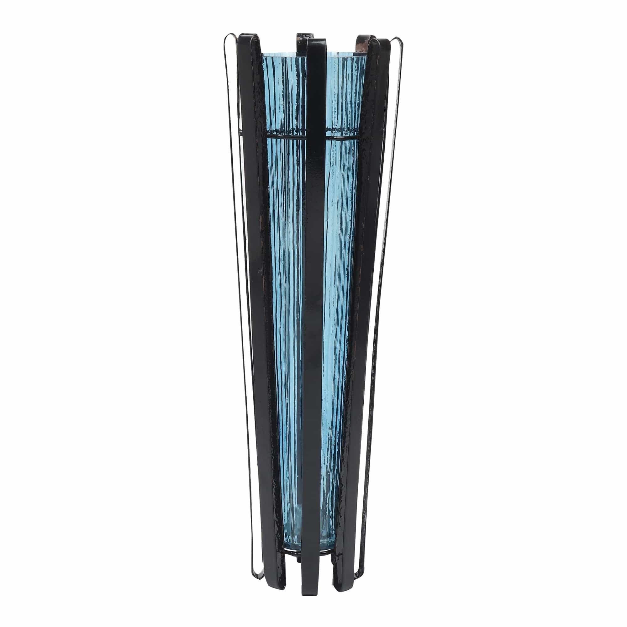 Allure Radiant Metal Hue Vase Blue - Ouch Cart 