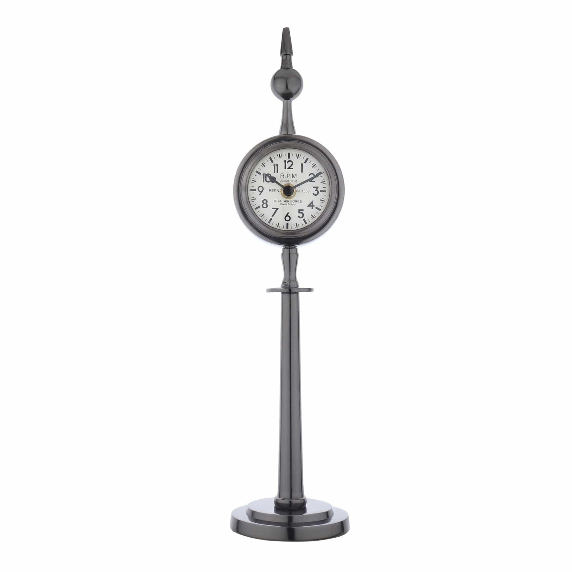Majestic Spire Clock Black - Ouch Cart 