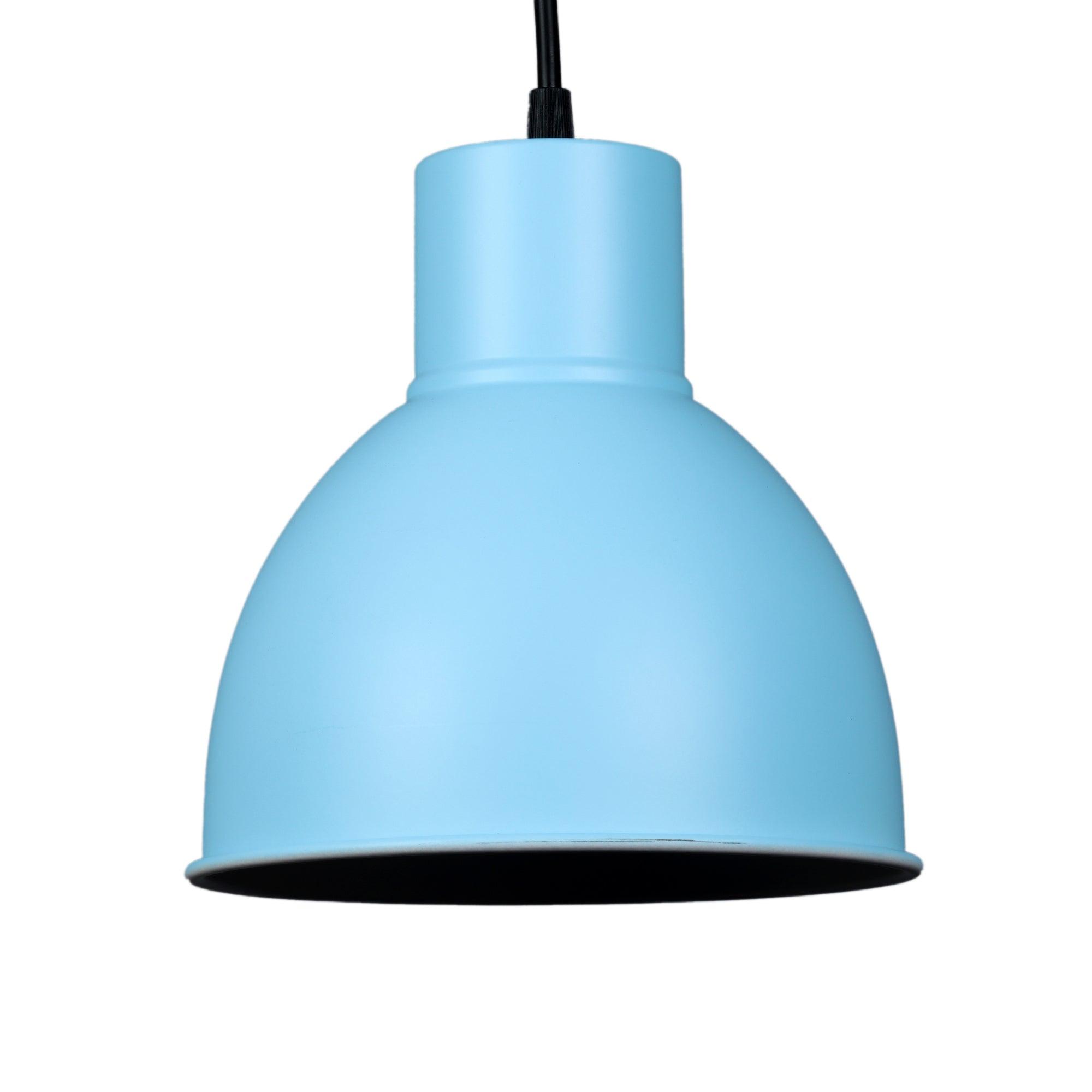 1965 Monging Blue Hanging Light by SS Lightings - Ouch Cart 